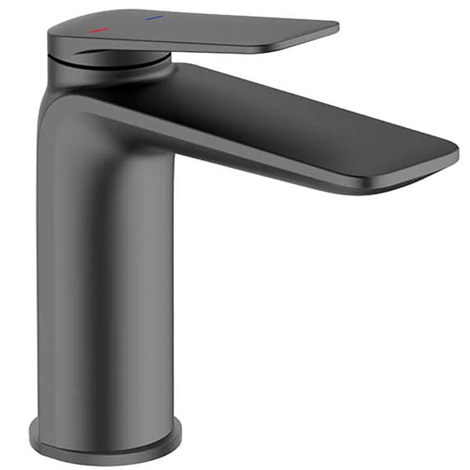 Bathstore Aero Basin Mixer Tap Matt Black Homebase