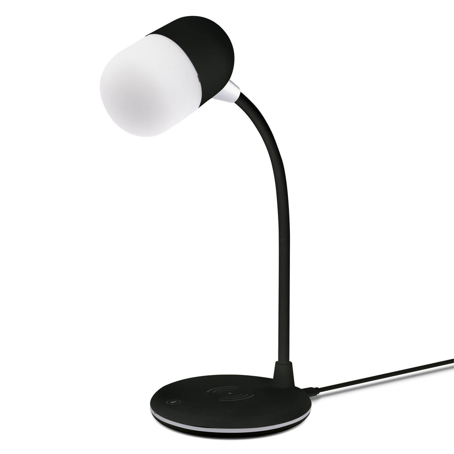Lamp with online charging base