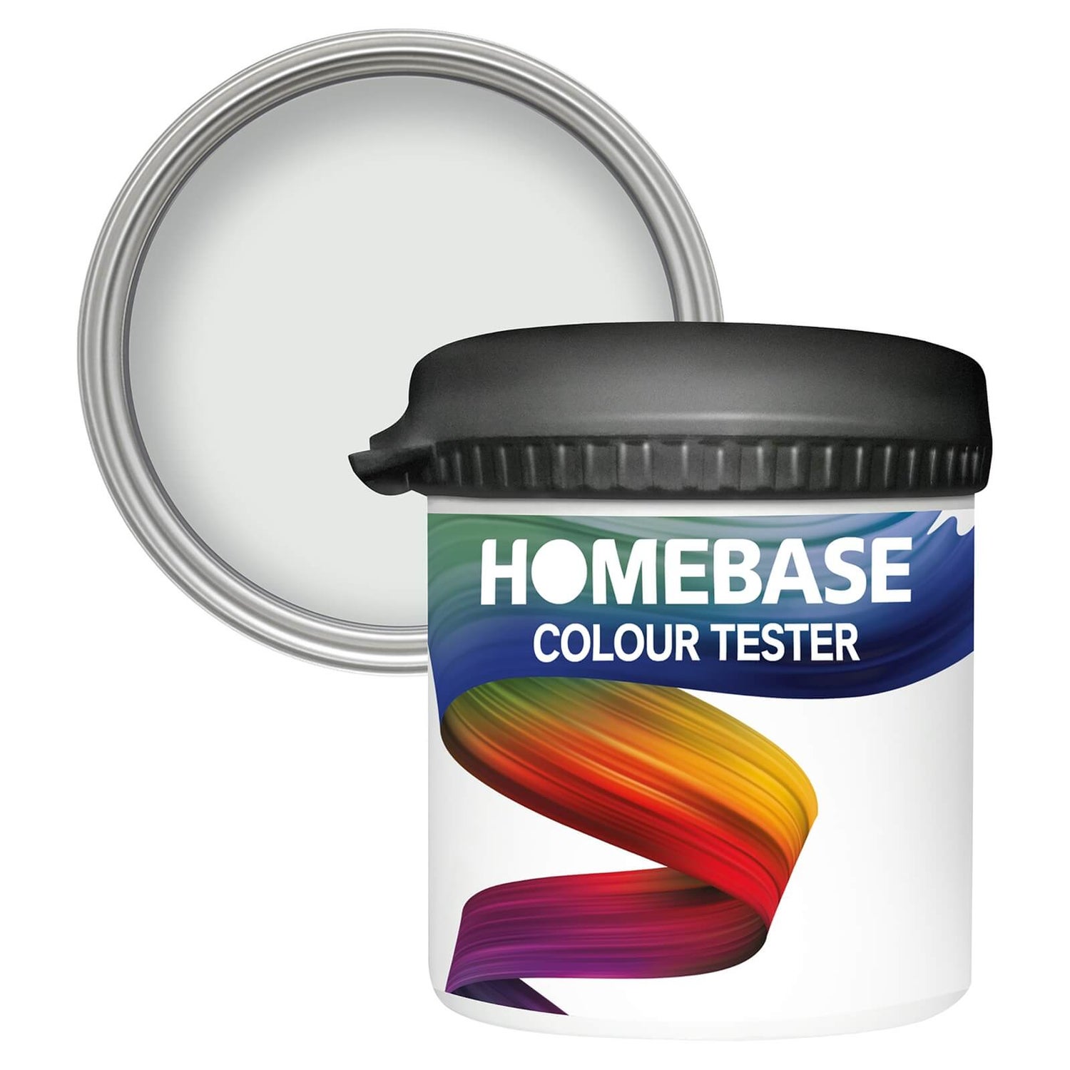 Homebase Matt Colour Paint Tester White Marble 90ml Homebase