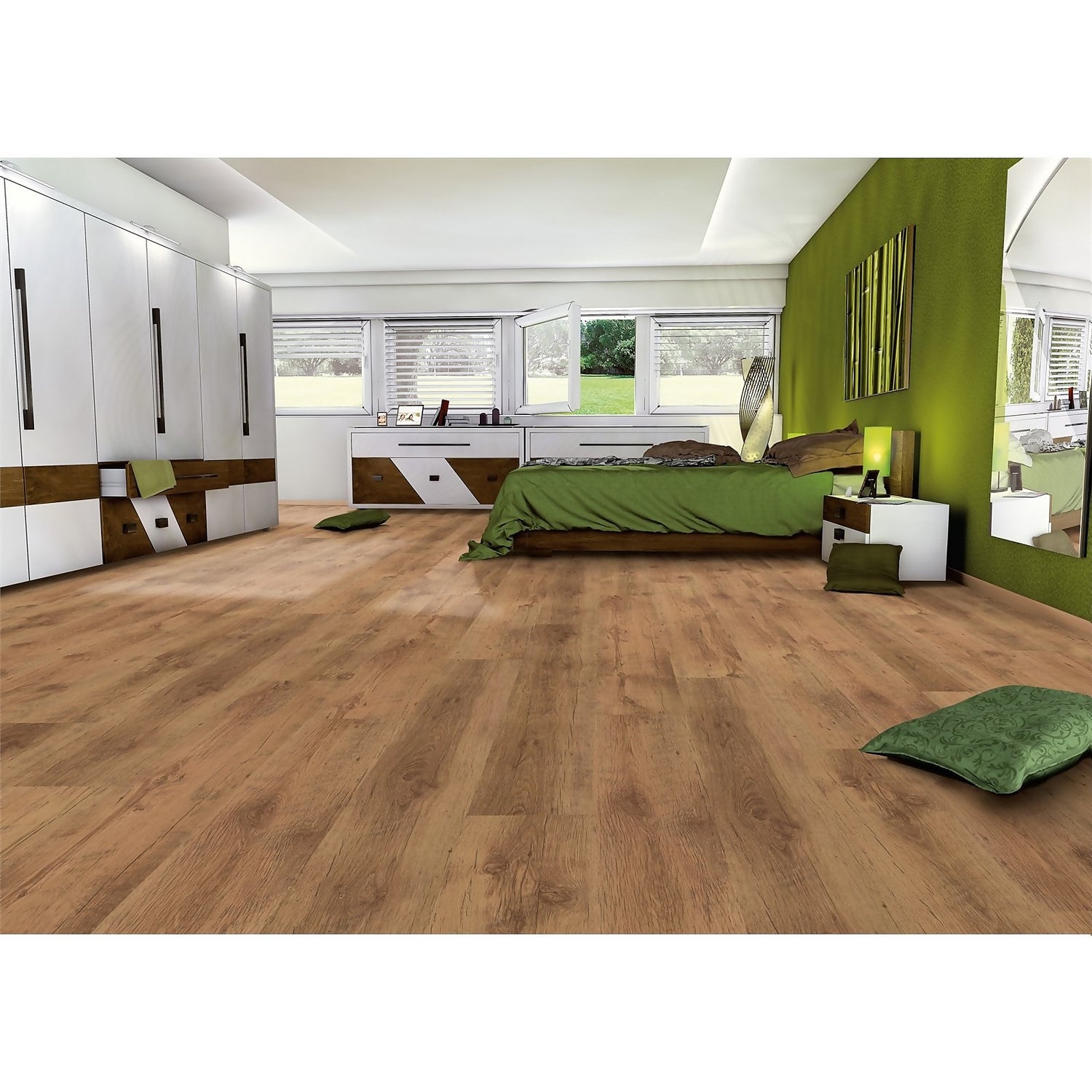 EGGER Beaumont Oak 6mm Laminate Flooring | Homebase