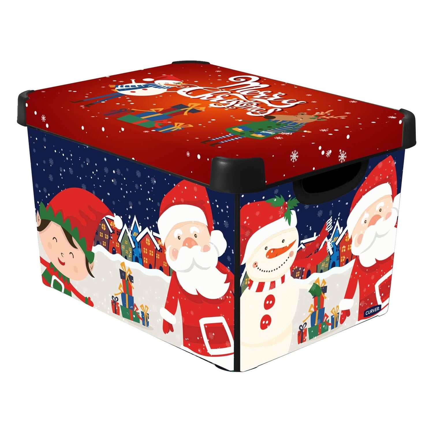 Plastic christmas boxes with lids Clearance