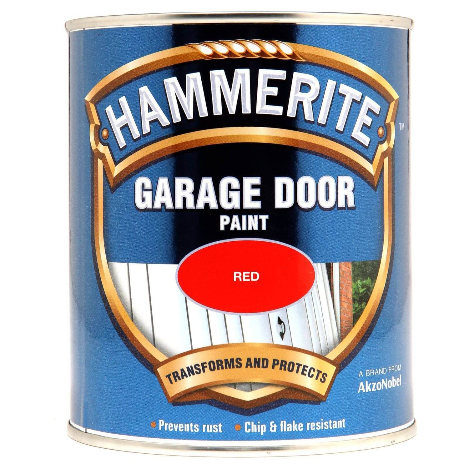 bælte misundelse Soak Hammerite Red - Garage Door Enamel Exterior Paint - 750ml | Homebase