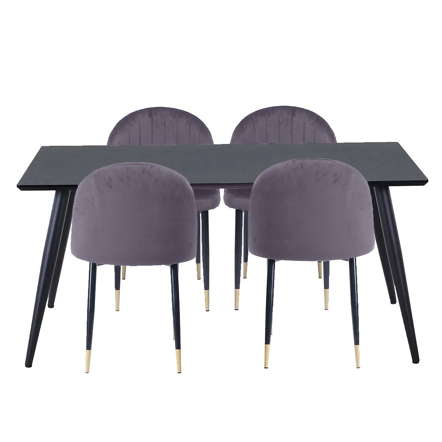 Homebase dining table and 4 outlet chairs