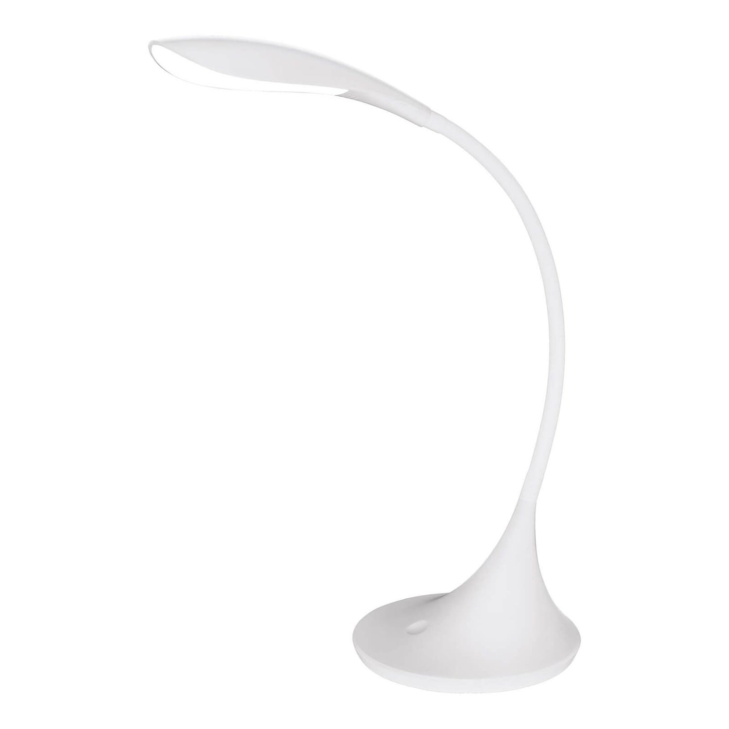 EGLO Dambera Dimmable LED Touch Me Lamp White Homebase