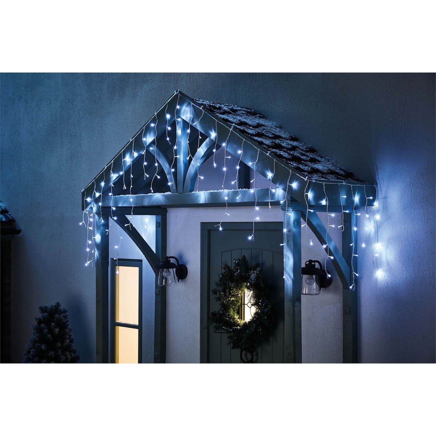 Led christmas store lights too bright