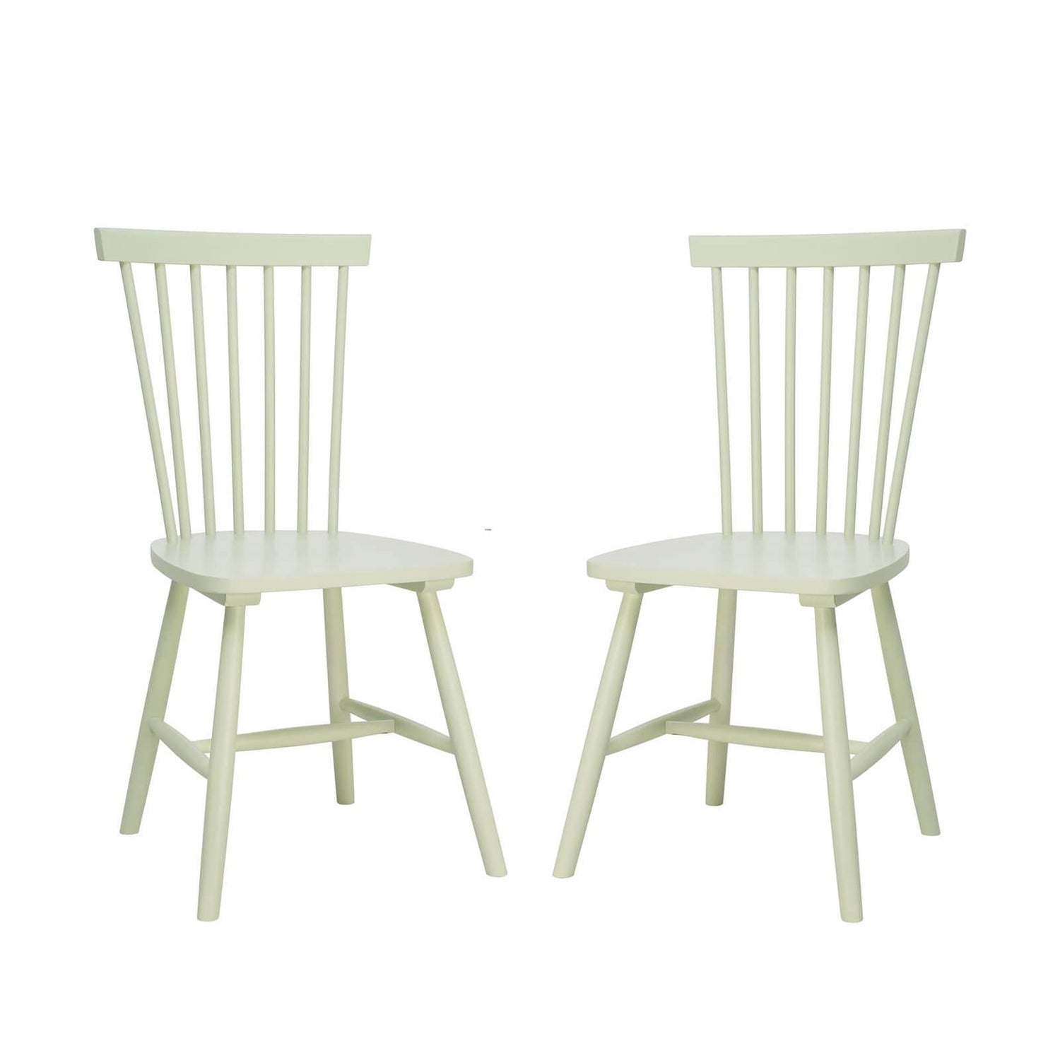 Laura Spindle Back Chair Set Of 2, Farmhouse Spindle Back Dining Chairs With Arms