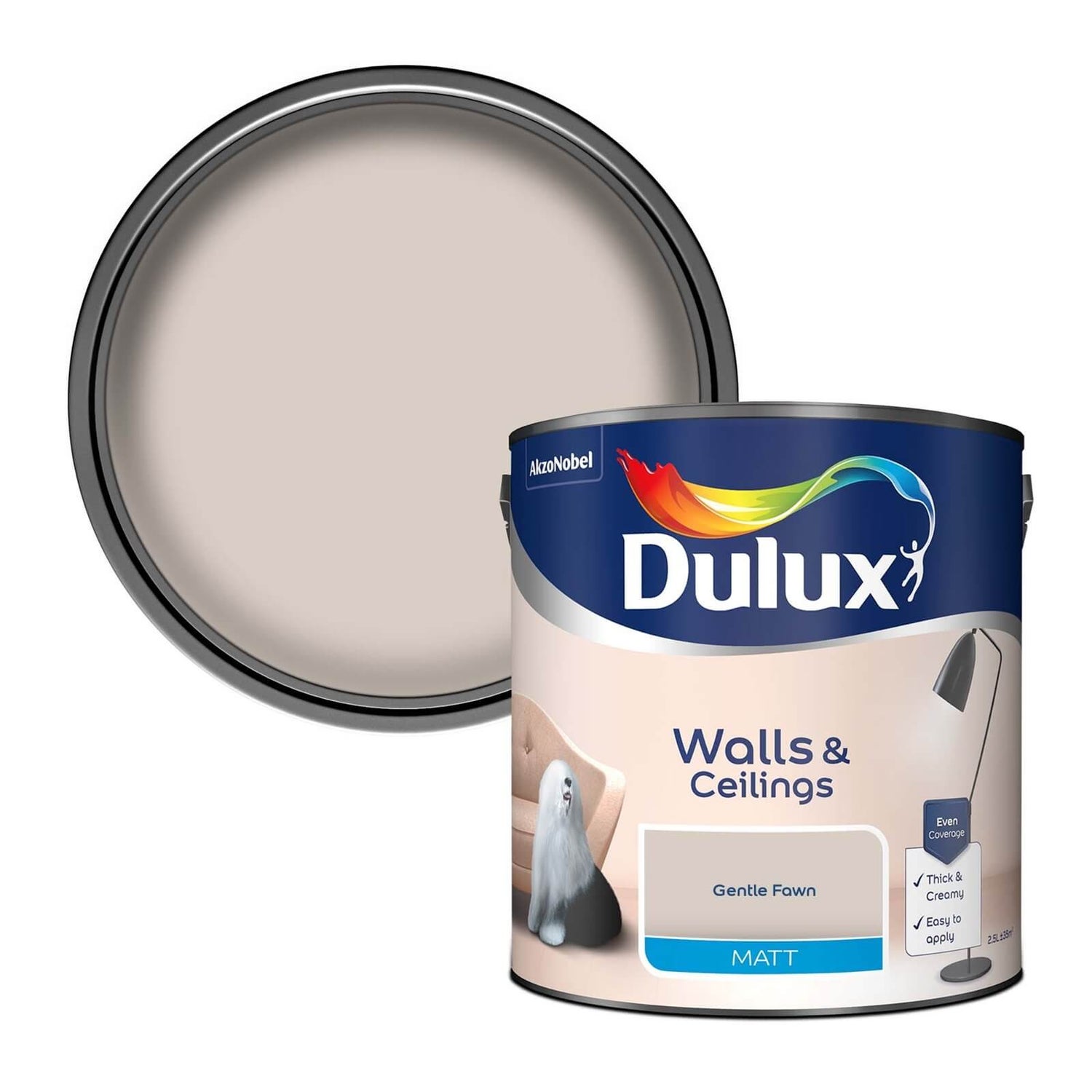 Gentle shop fawn dulux