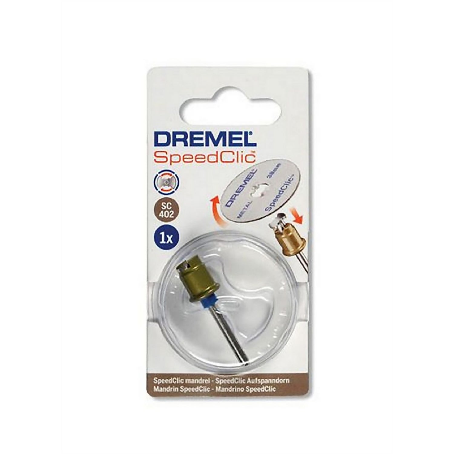 Dremel store speedclic mandrel