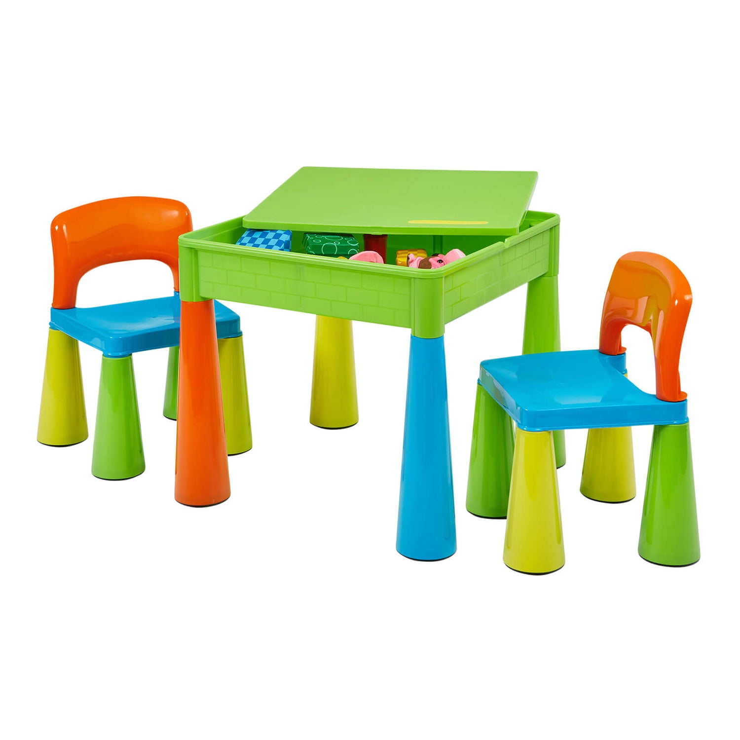 Childrens plastic table and chairs homebase best sale