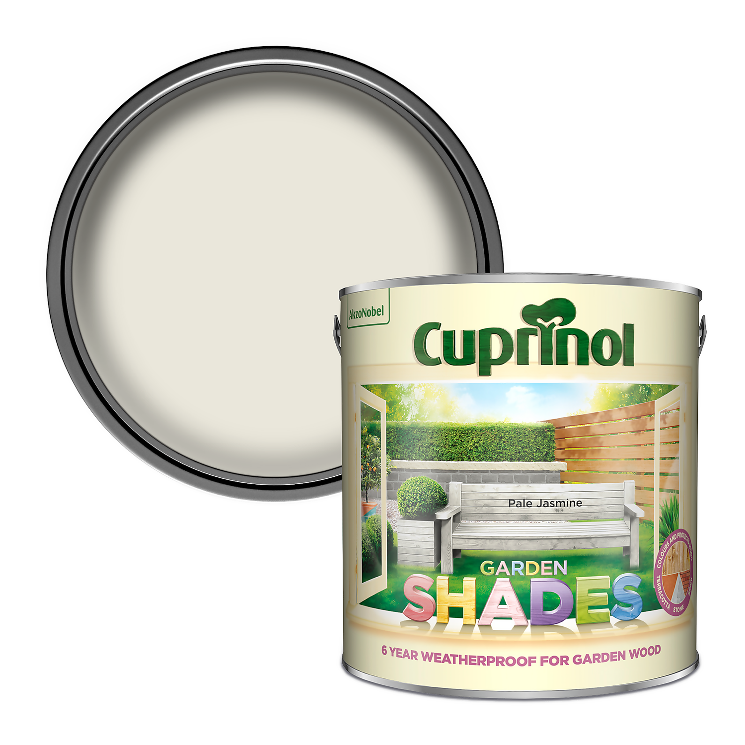 Cuprinol Garden Shades Pale Jasmine 2.5L