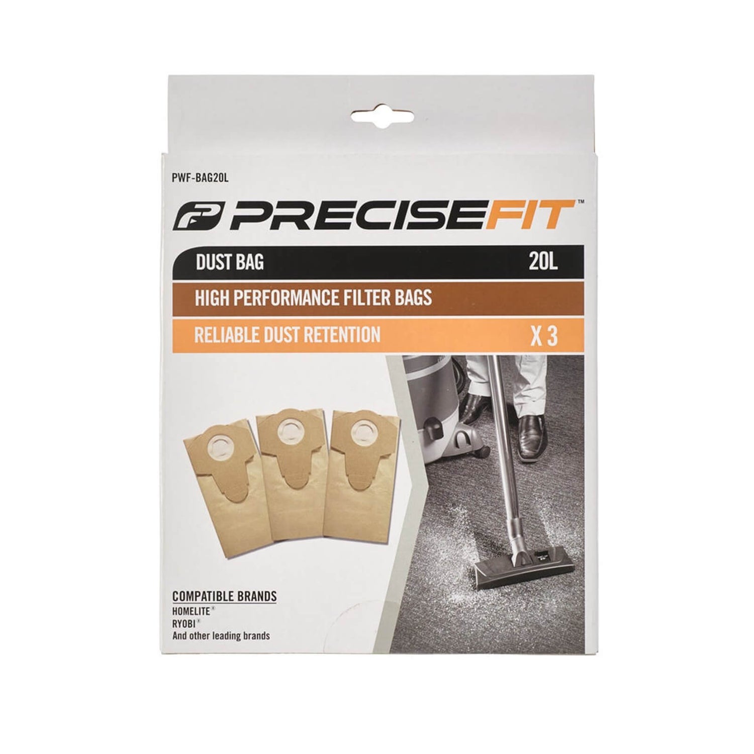 Branded discount dust bags