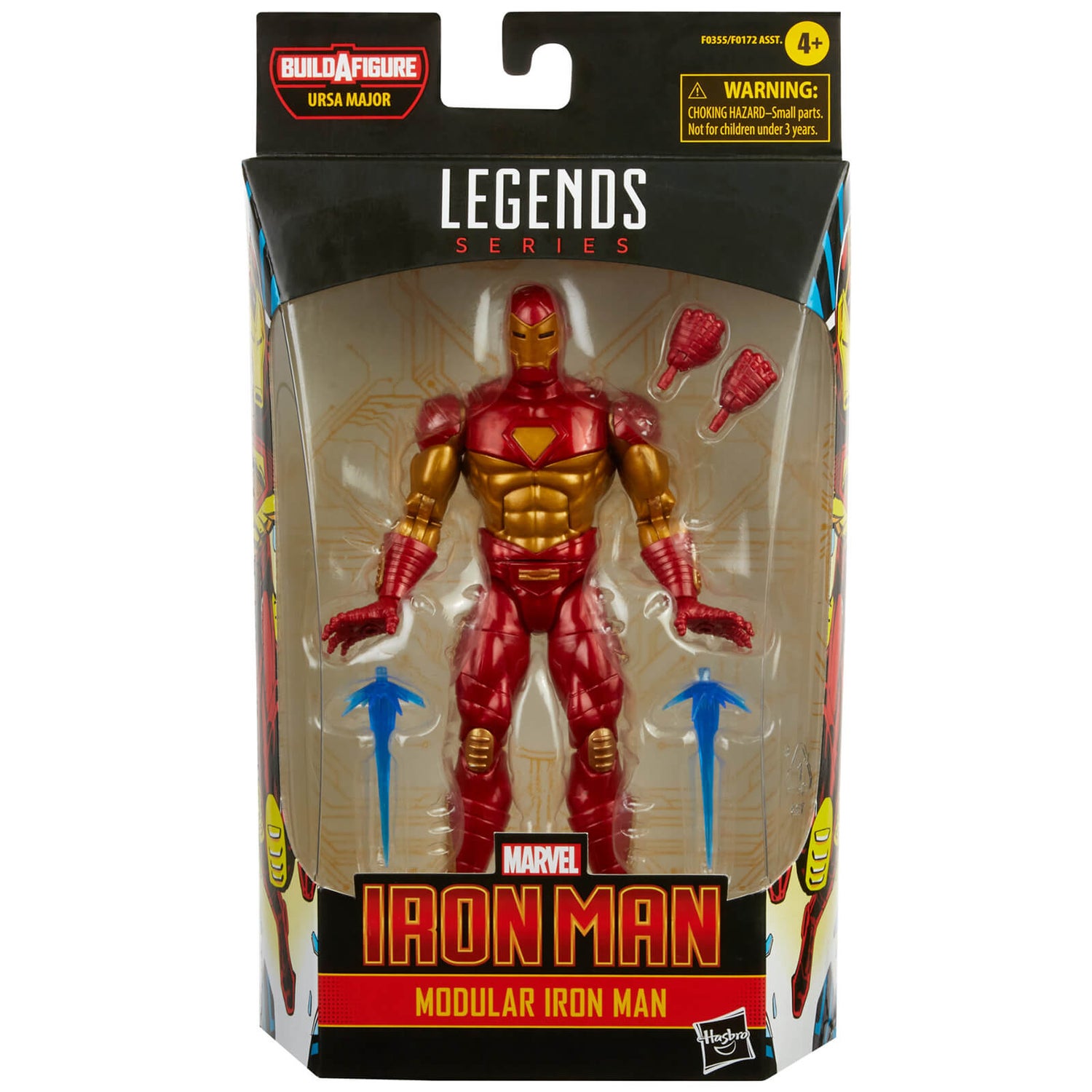 Hasbro Marvel Legends Series Iron Man Figurine articulée Iron Man modulaire
