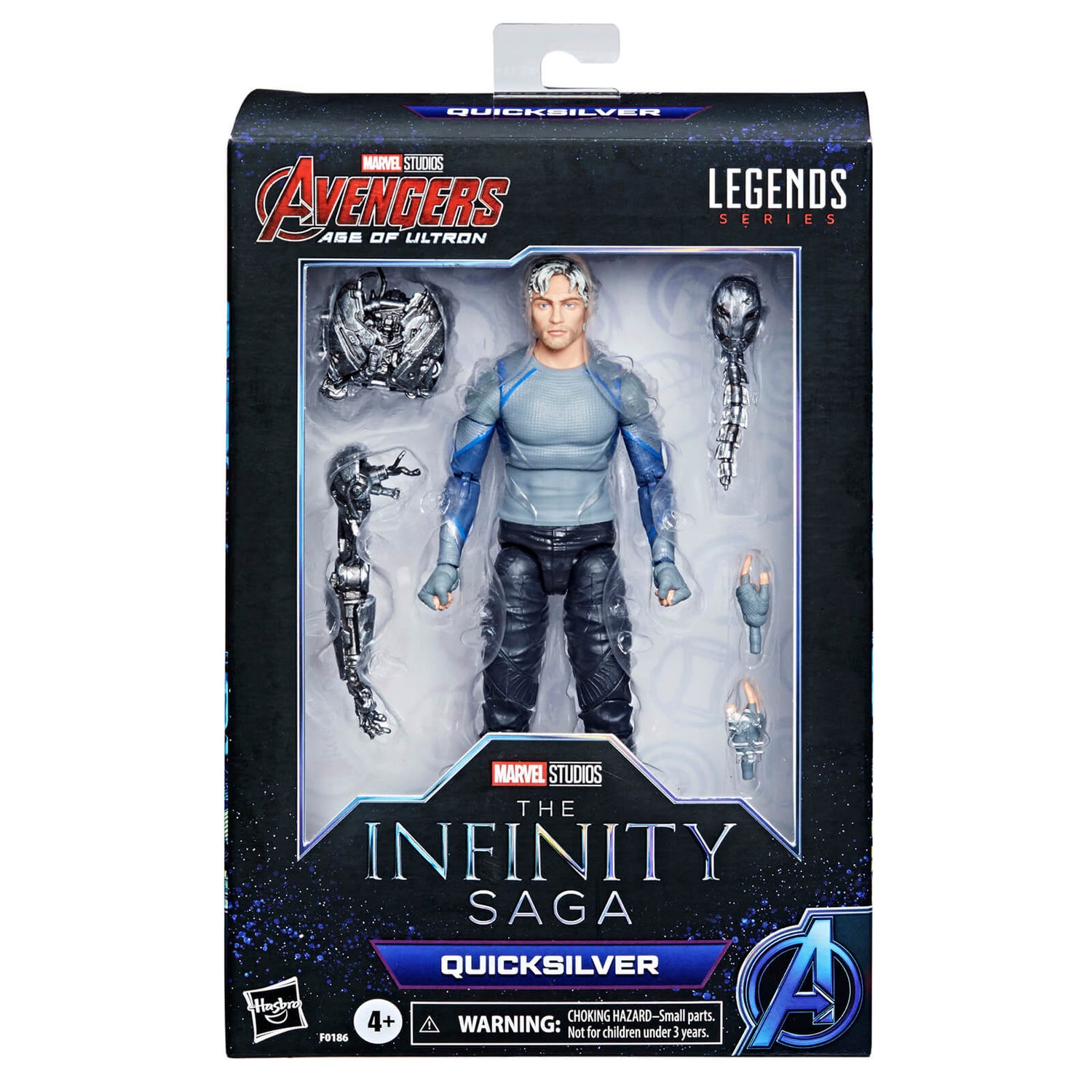 Hasbro Marvel Legends Avengers Series 6-inch Quicksilver