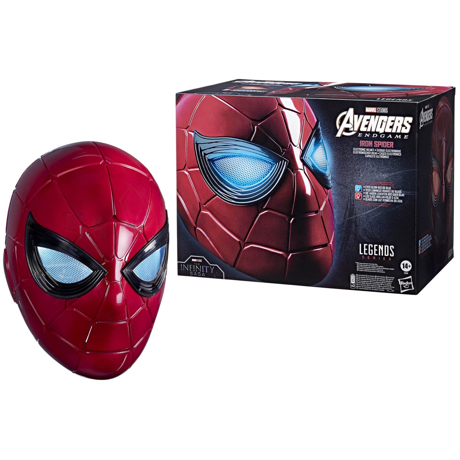 Hasbro Marvel Legends Series Spider-Man Iron Spider Electronic Helmet  Replica Toys - Zavvi UK