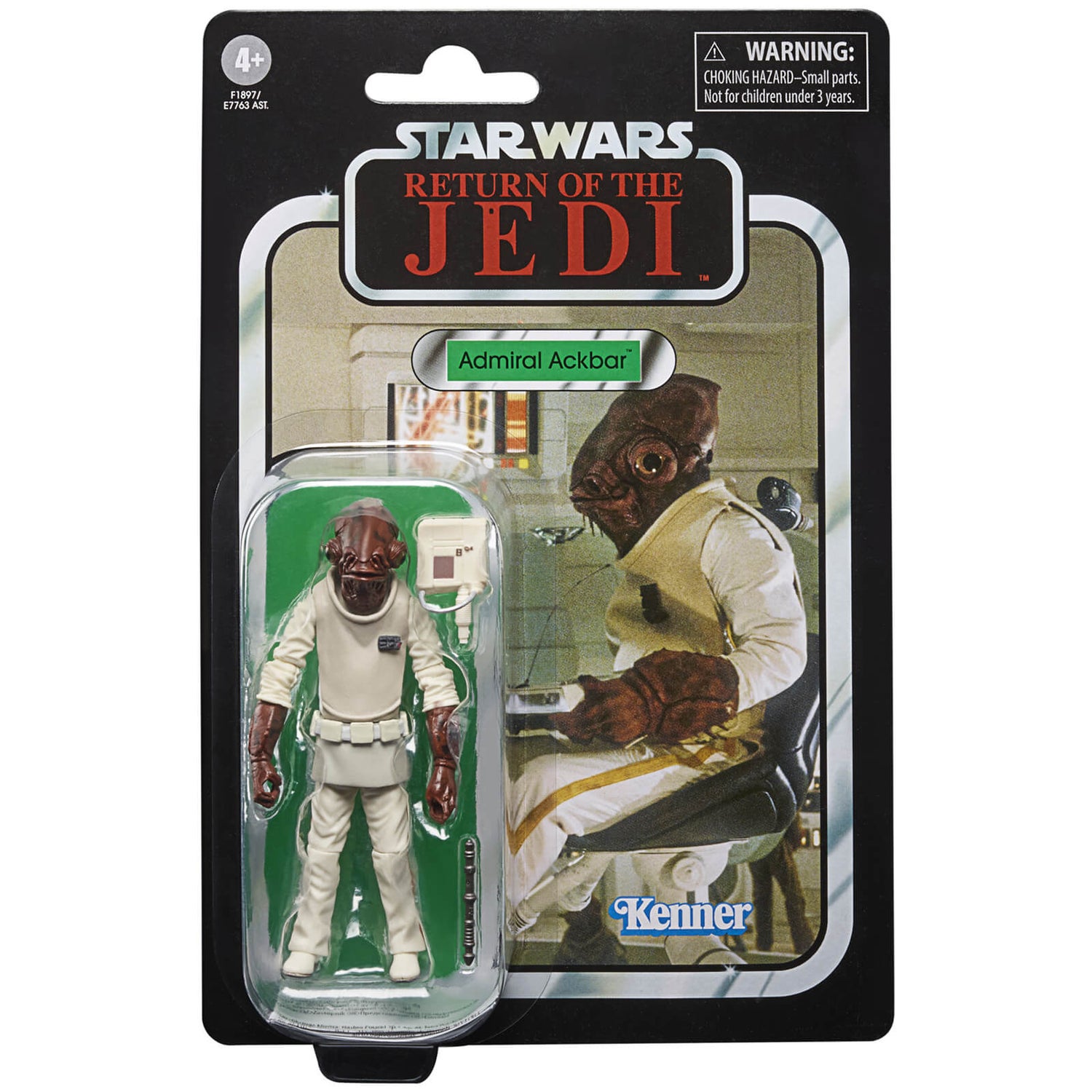 Hasbro Star Wars The Vintage Collection Return of the Jedi Admiral Ackbar Action Figure