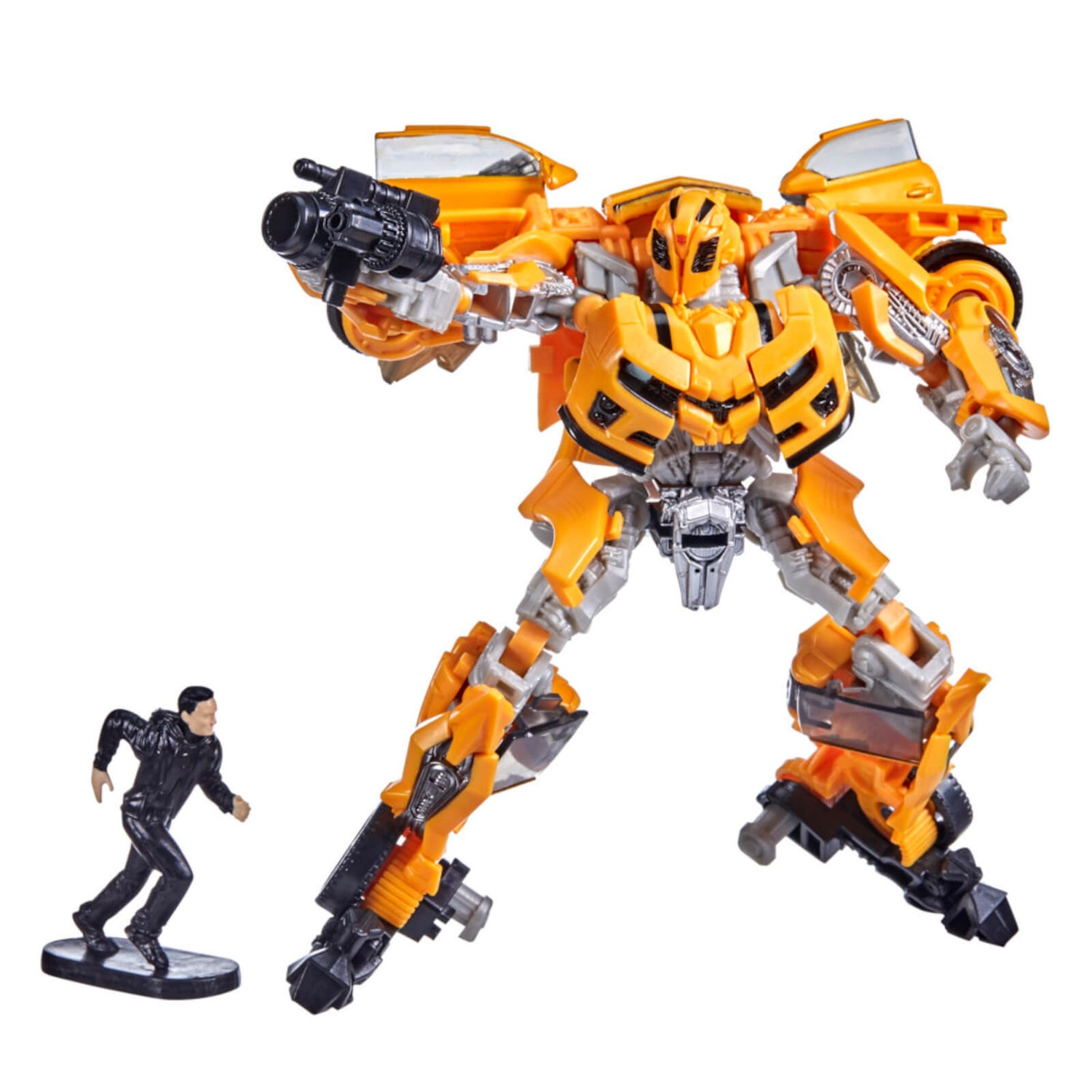 Hasbro Transformers Studio Series 74 Deluxe Class Transformers: Revenge of the Fallen Action Figure Bumblebee & Sam Witwicky