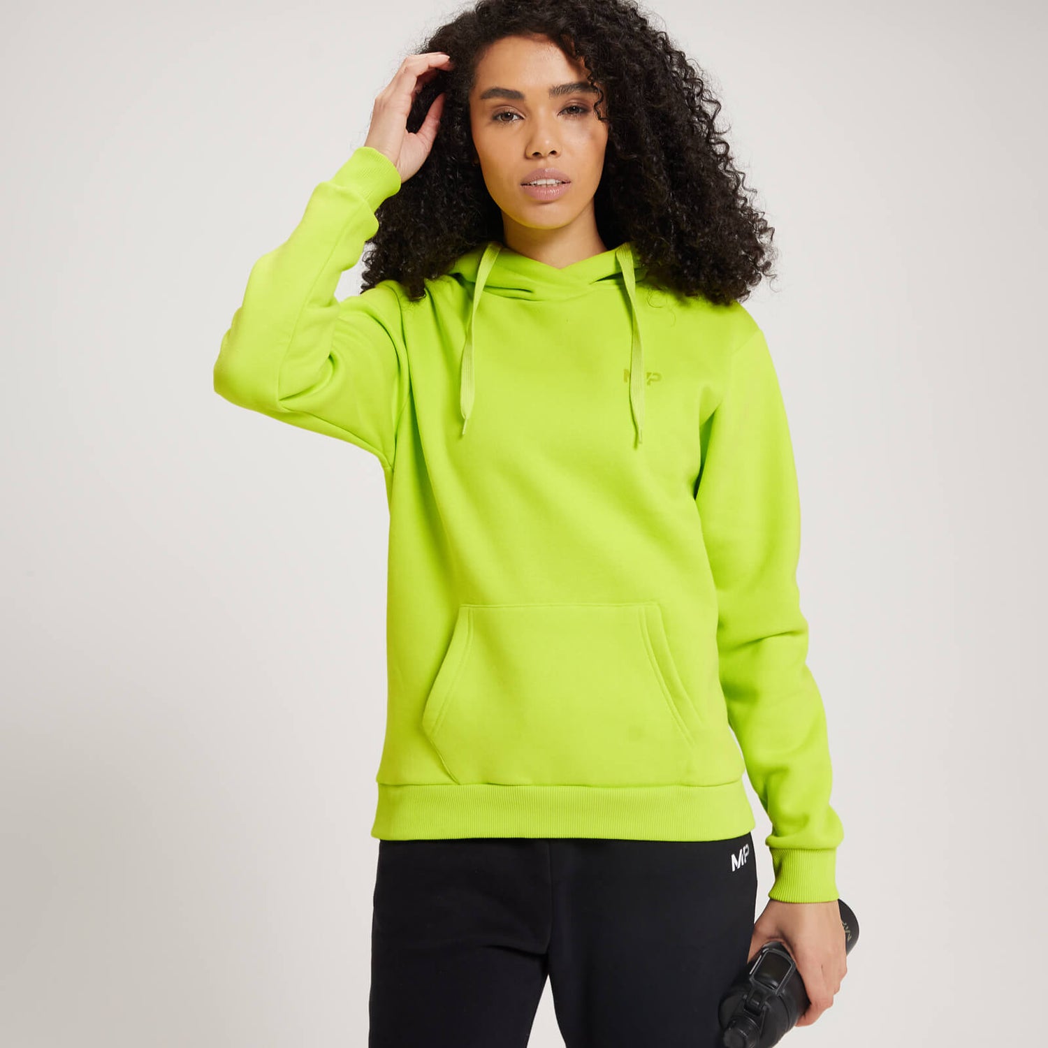 MP Women's Fade Graphic Hoodie - Lime - XXS