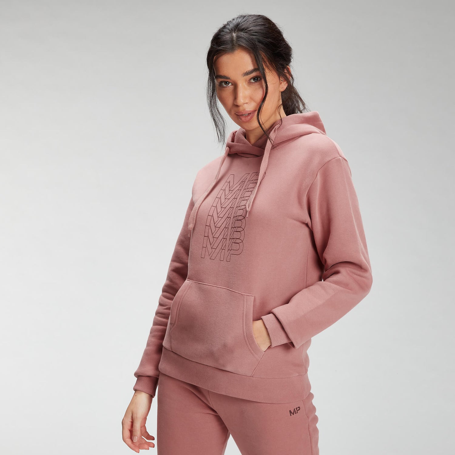 MP Women's Repeat MP Hoodie - Dust Pink - XS