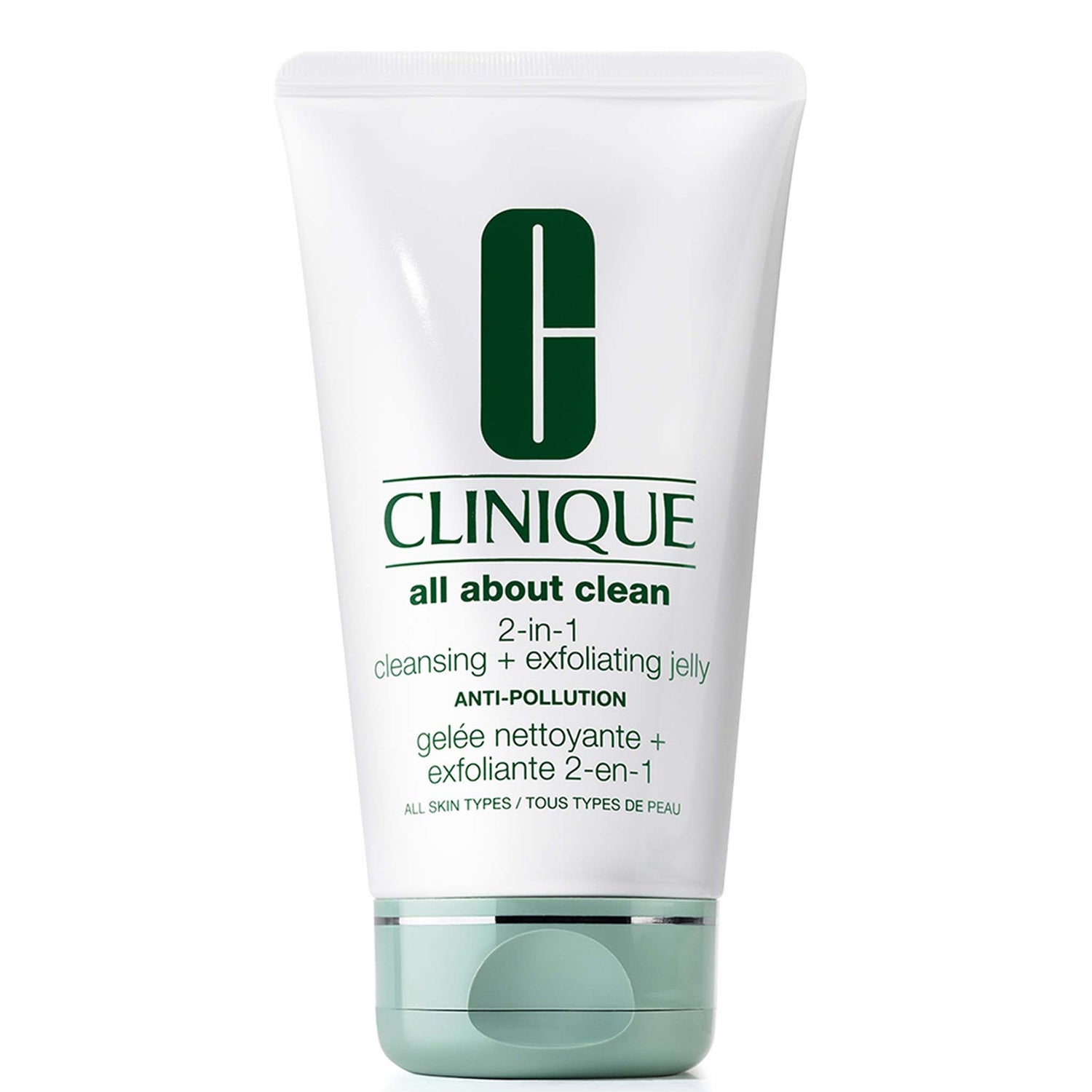 Clinique All About Clean 2-in-1 Gelée nettoyante et exfoliante 150ml