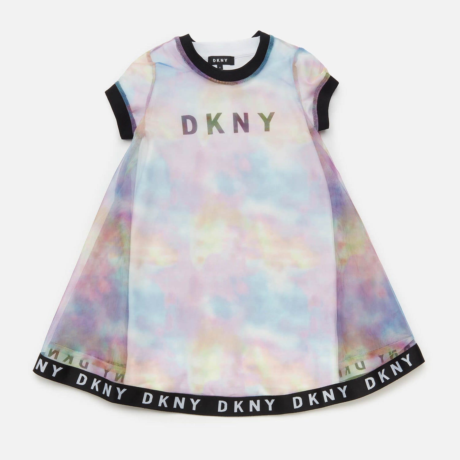 DKNY Girls' 2-in-1 T-Shirt Dress - Unique
