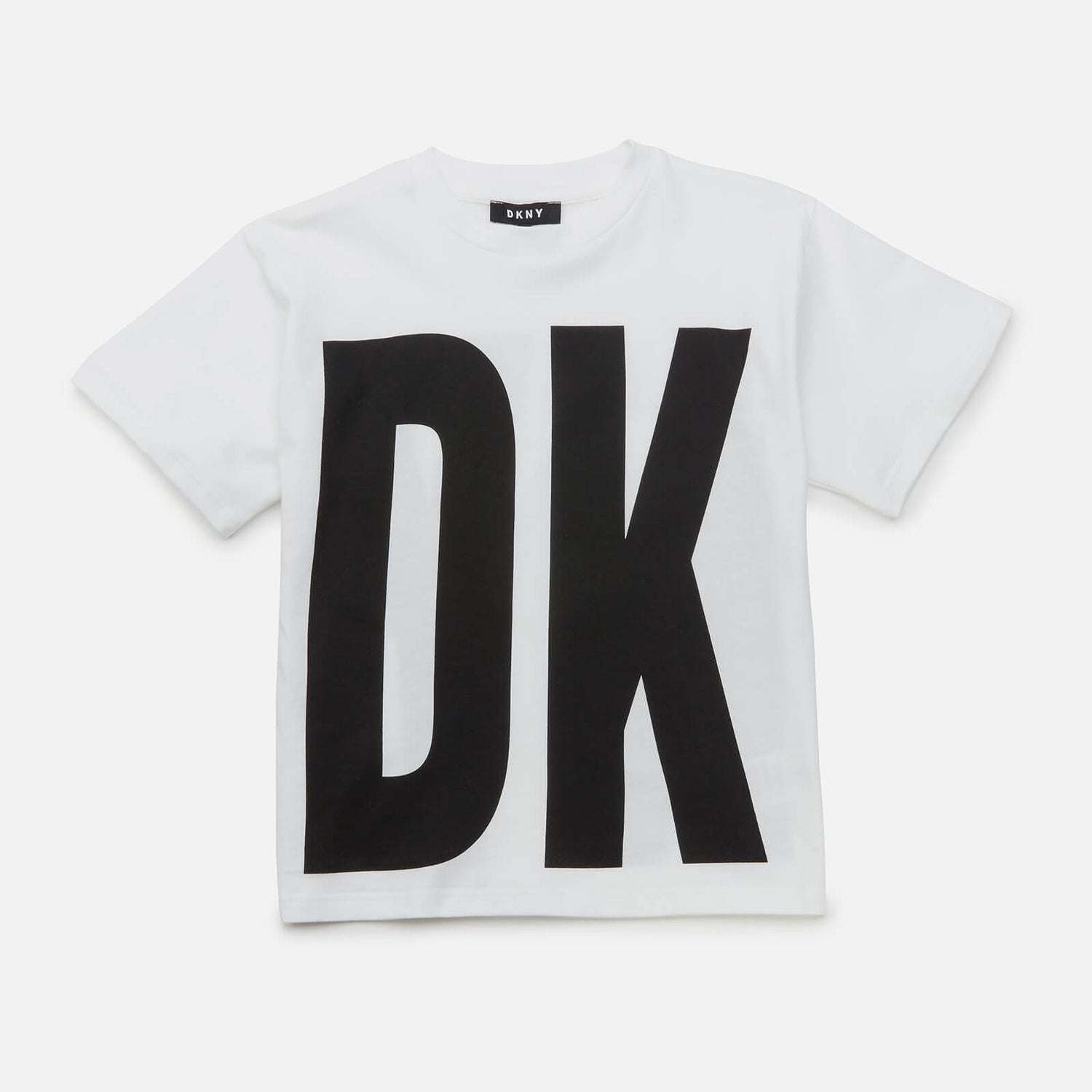 DKNY Girls' Logo T-Shirt - White