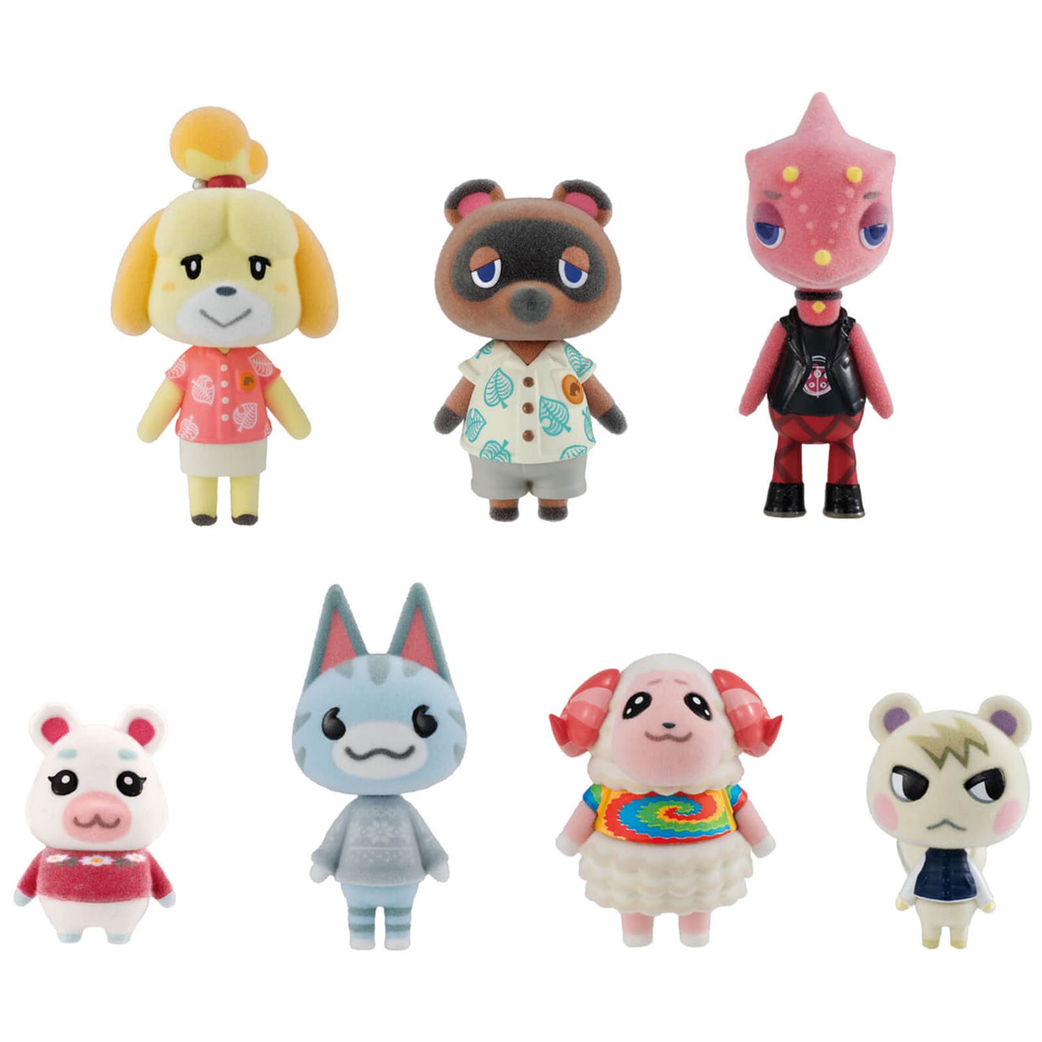 Nintendo Animal Crossing Figuren Geschenk-Set - 7 Stück