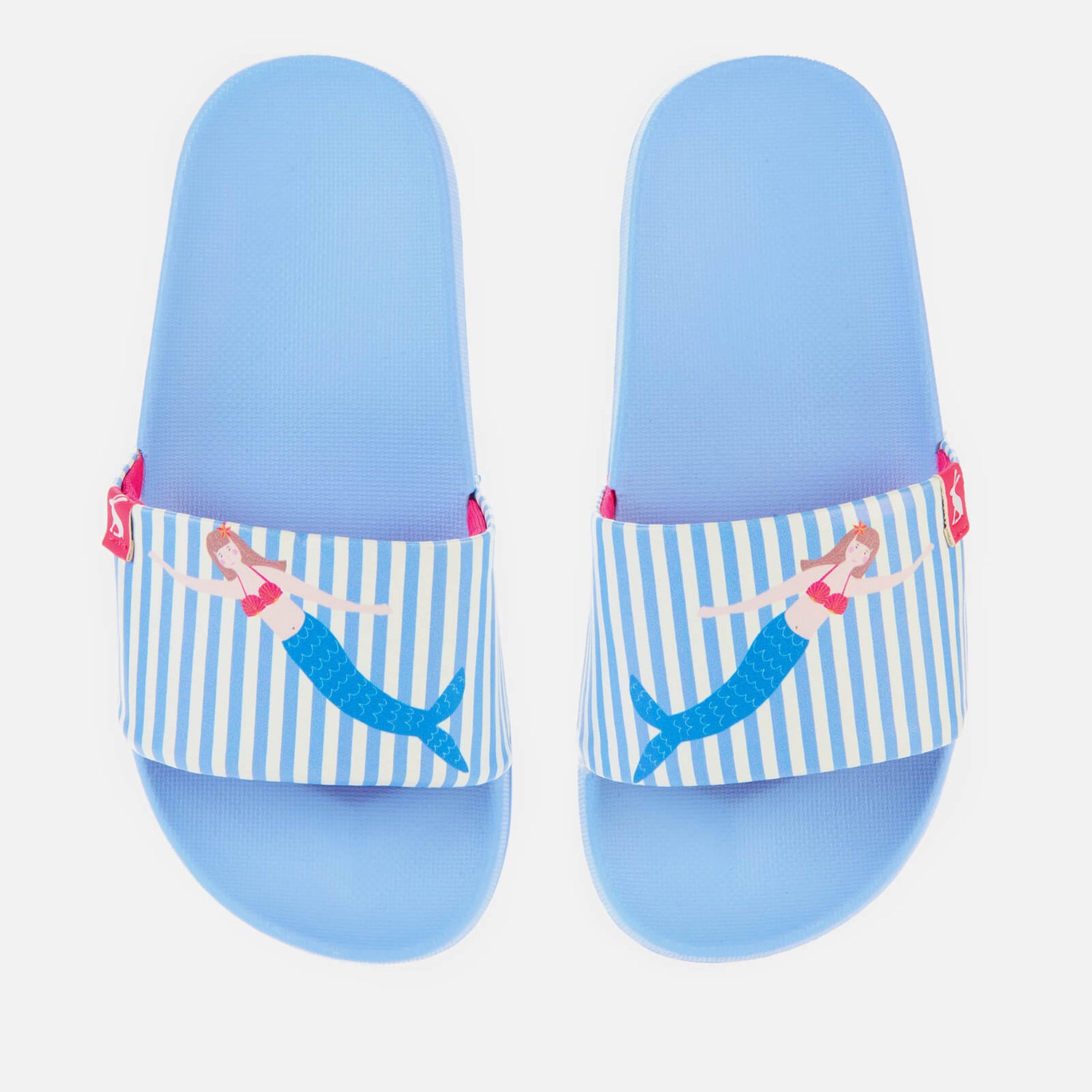Joules Kids Poolside Sliders Mermaid TheHut
