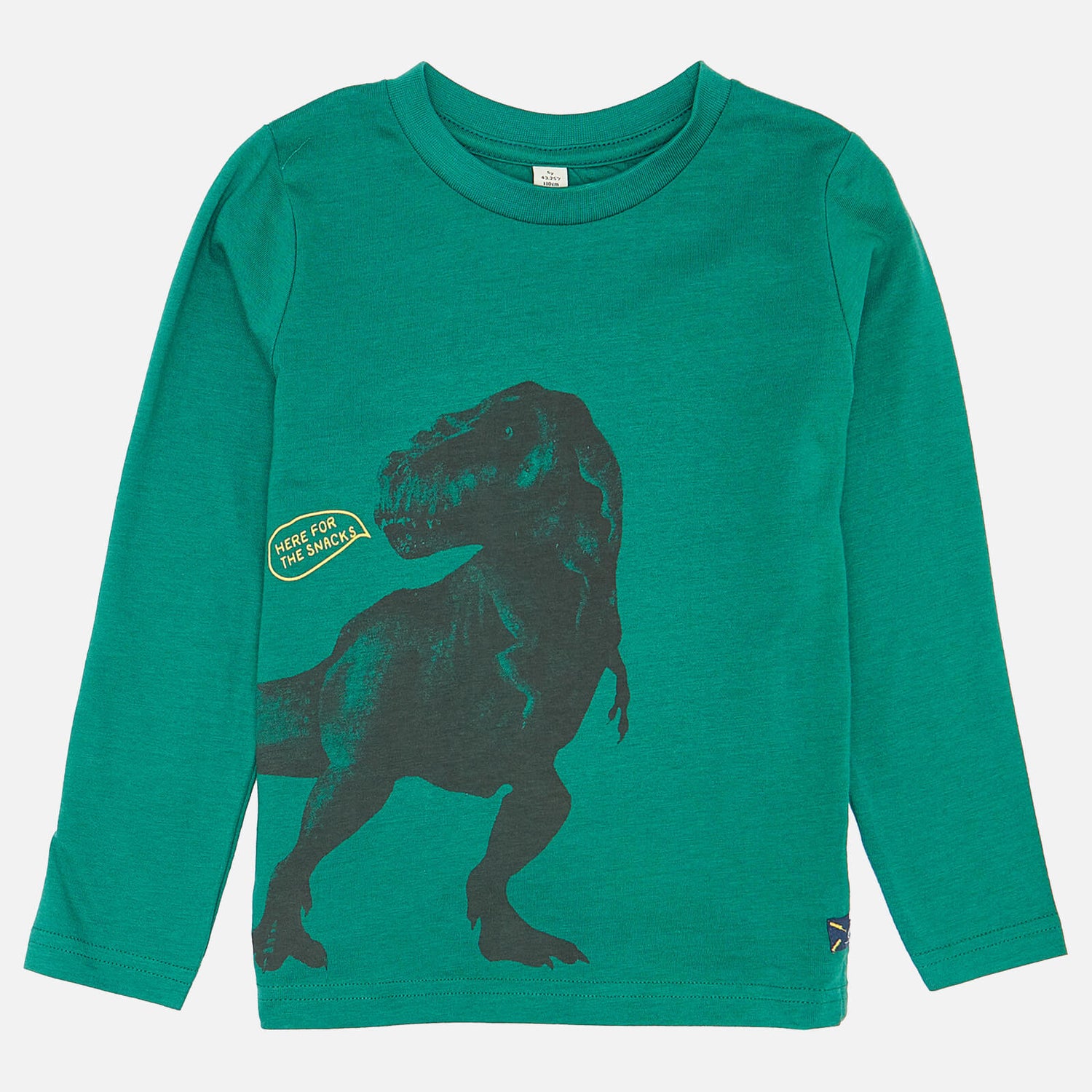 Joules Boys' Action Sweatshirt - Green Dino
