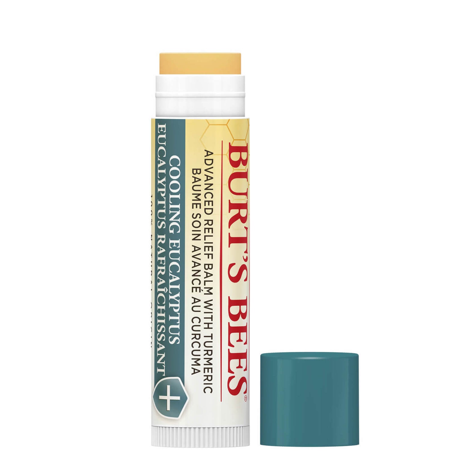 Burt's Bees 100% Natural Origin Advanced Relief Lip Balm For Extremely Dry Lips, Cooling Eucalyptus