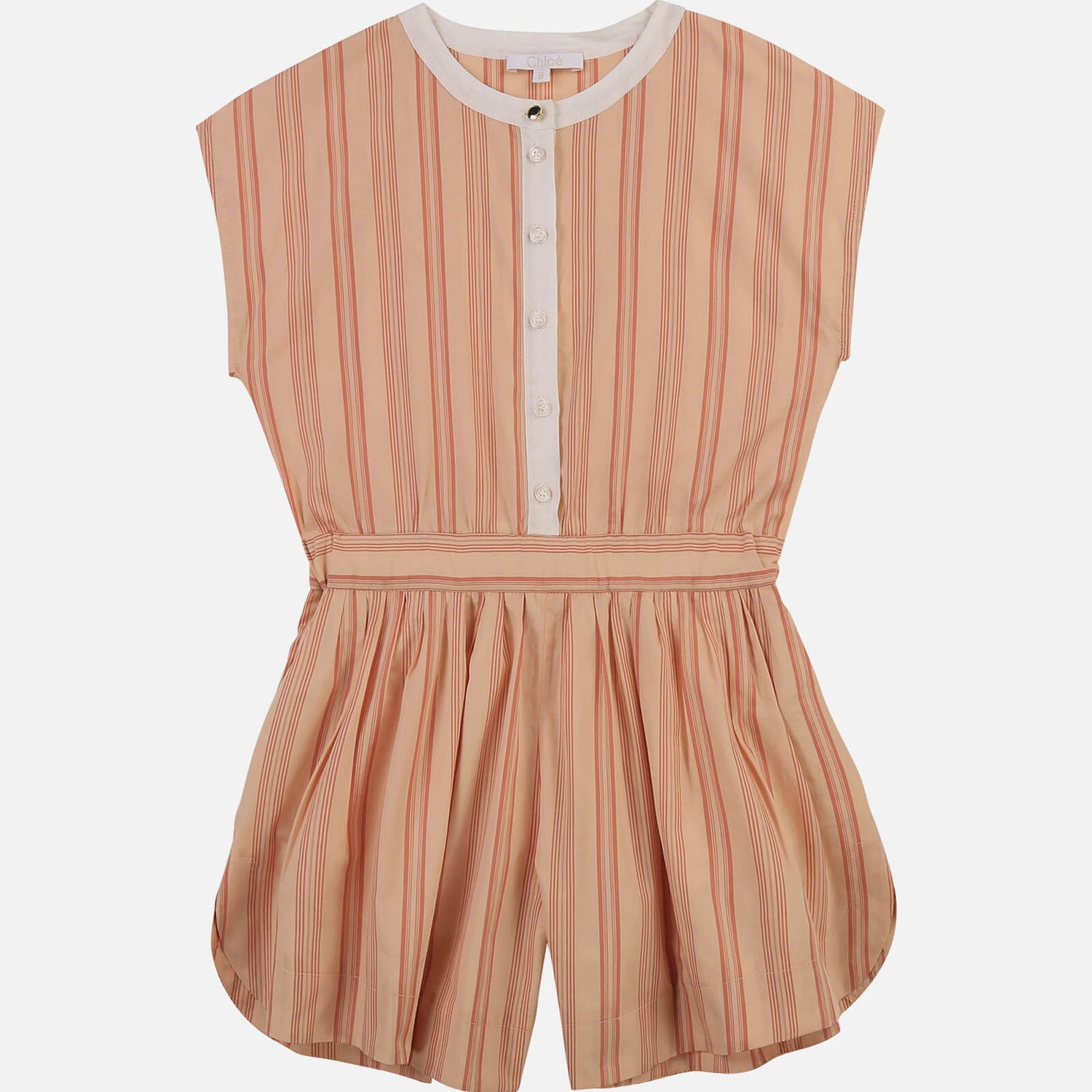 Chloe Girls' All In One Playsuit - Nude