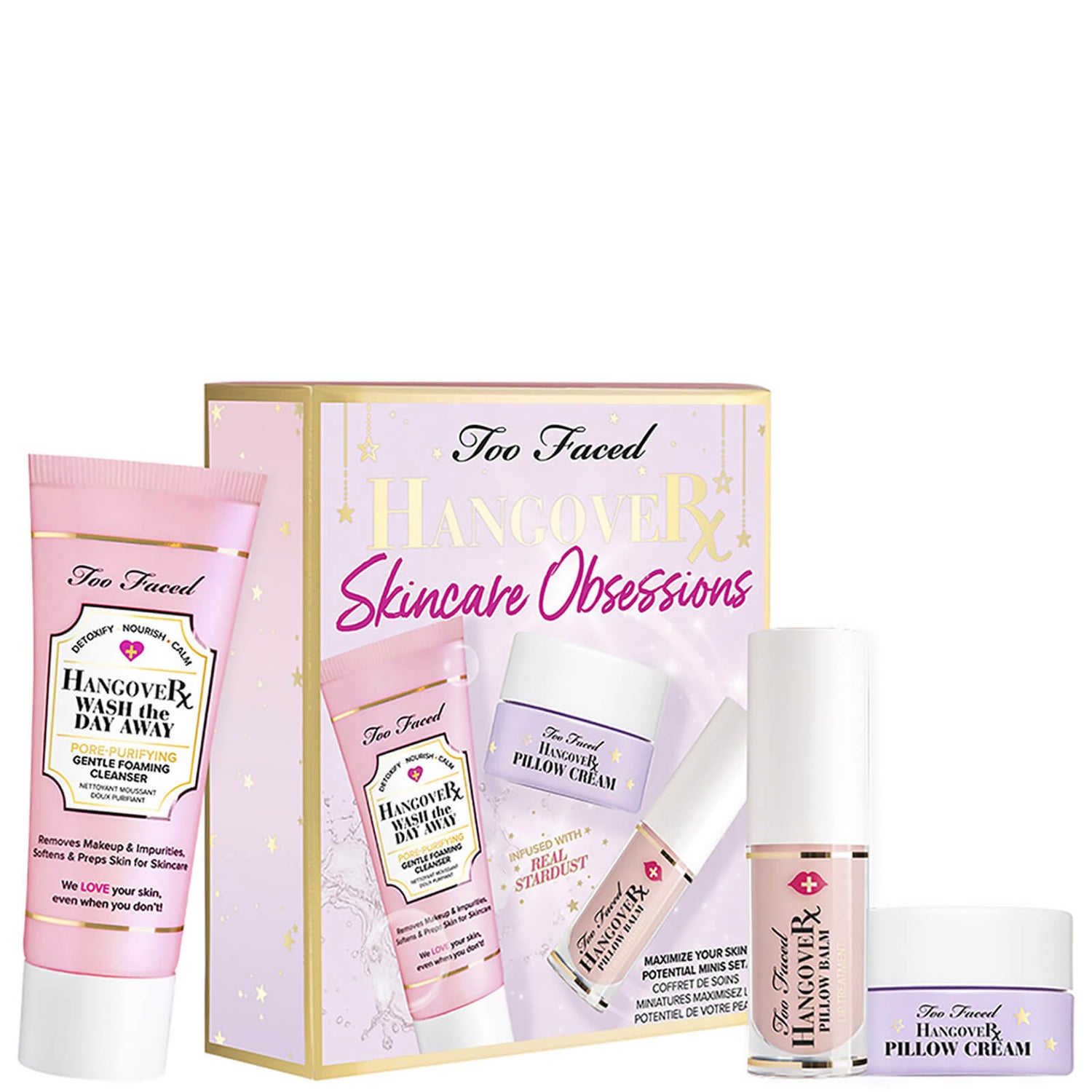 Too Faced Hangover Skin Care Obsessions Set Too Faced Hangover Obsessions sada pleťové kosmetiky