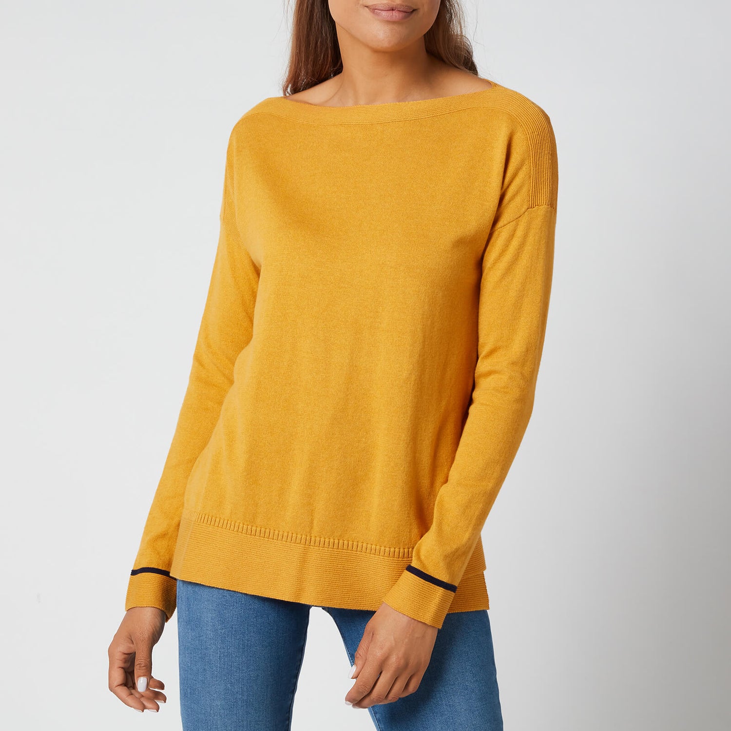 Joules Women's Vivianna Knitted Sweatshirt - Ochre