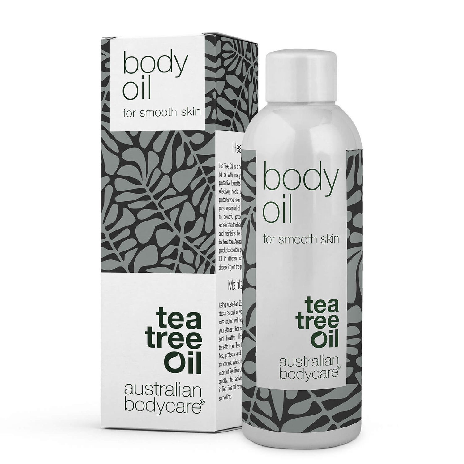 Verbesserung der Haut mit Teebaumöl-Körperöl