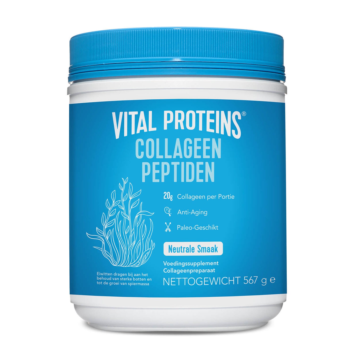 Welke gemak Zee Collageen Peptiden Poeder - Neutrale smaak 567 g | Vital Proteins NL