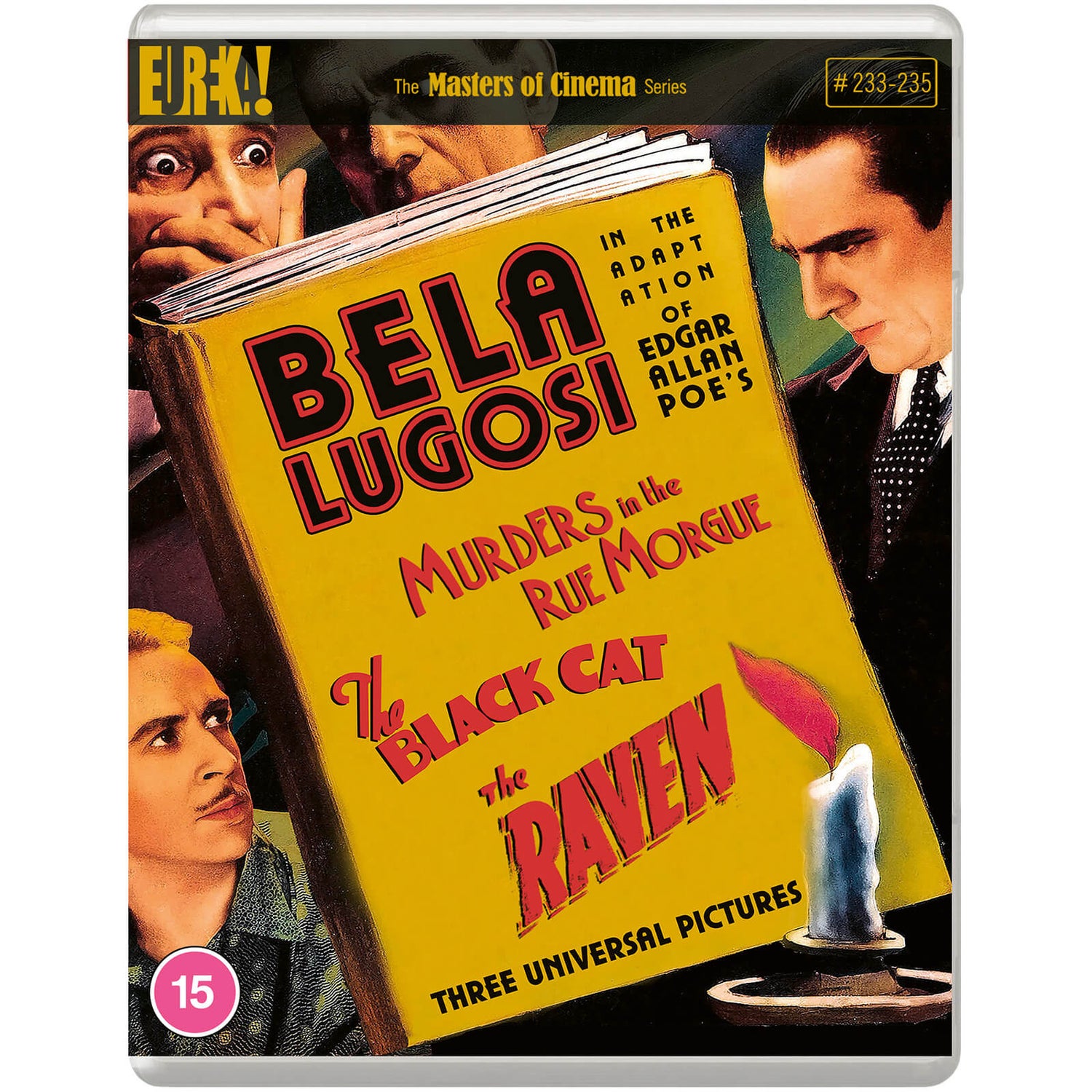 Drie Edgar Allan Poe Verfilmingen met Bela Lugosi in de Hoofdrol (Masters of Cinema)