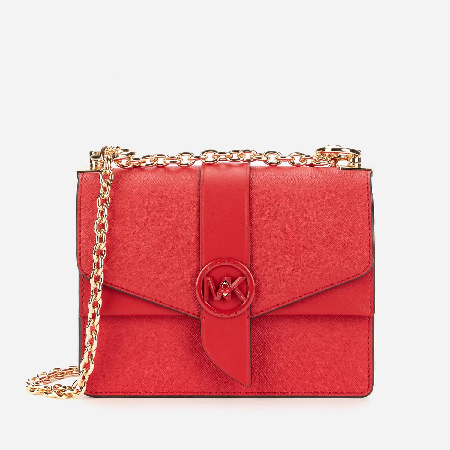 MICHAEL Michael Kors Women's Greenwich Small Cross Body Bag - Bright Red