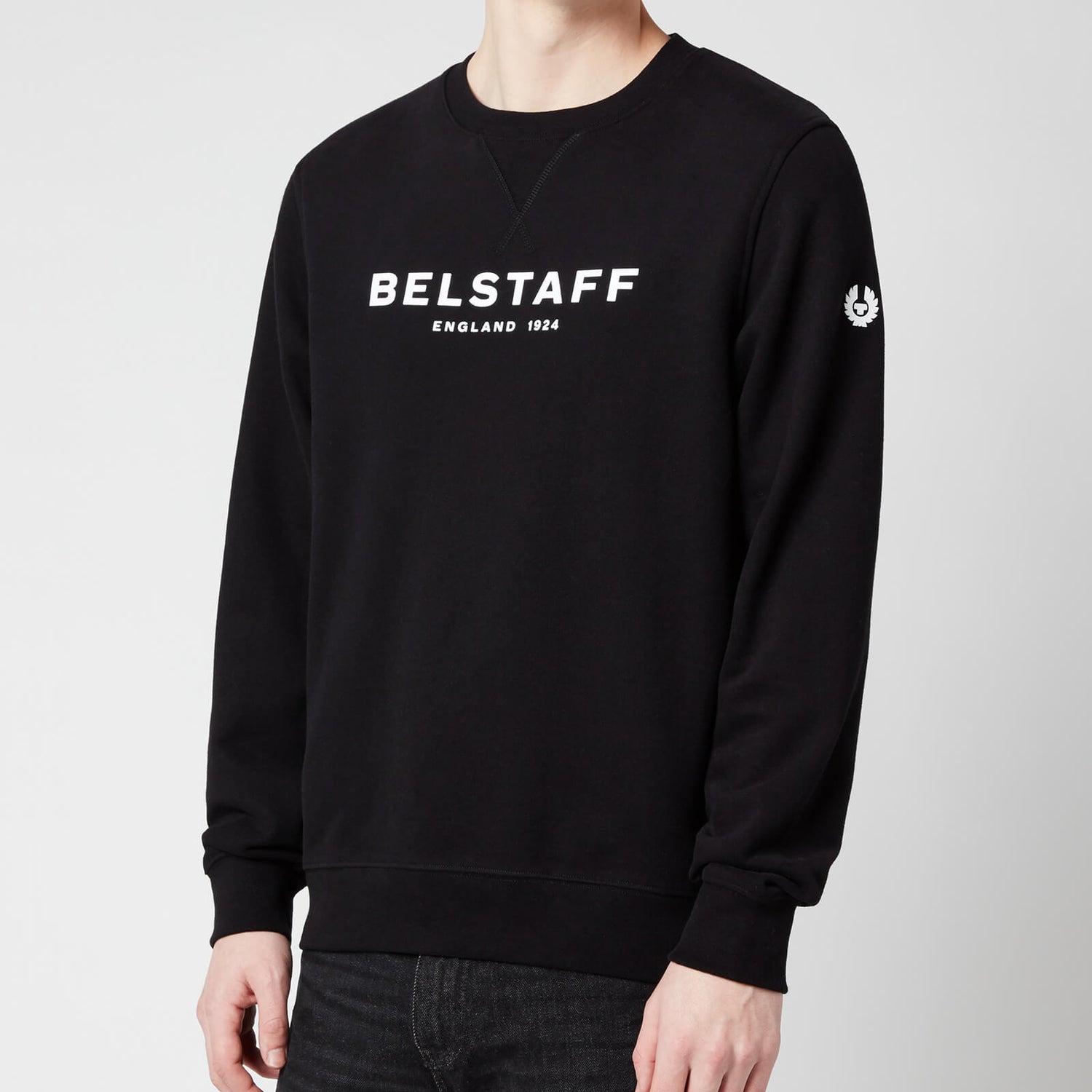 Belstaff Men's 1924 Sweatshirt - Black/White - S