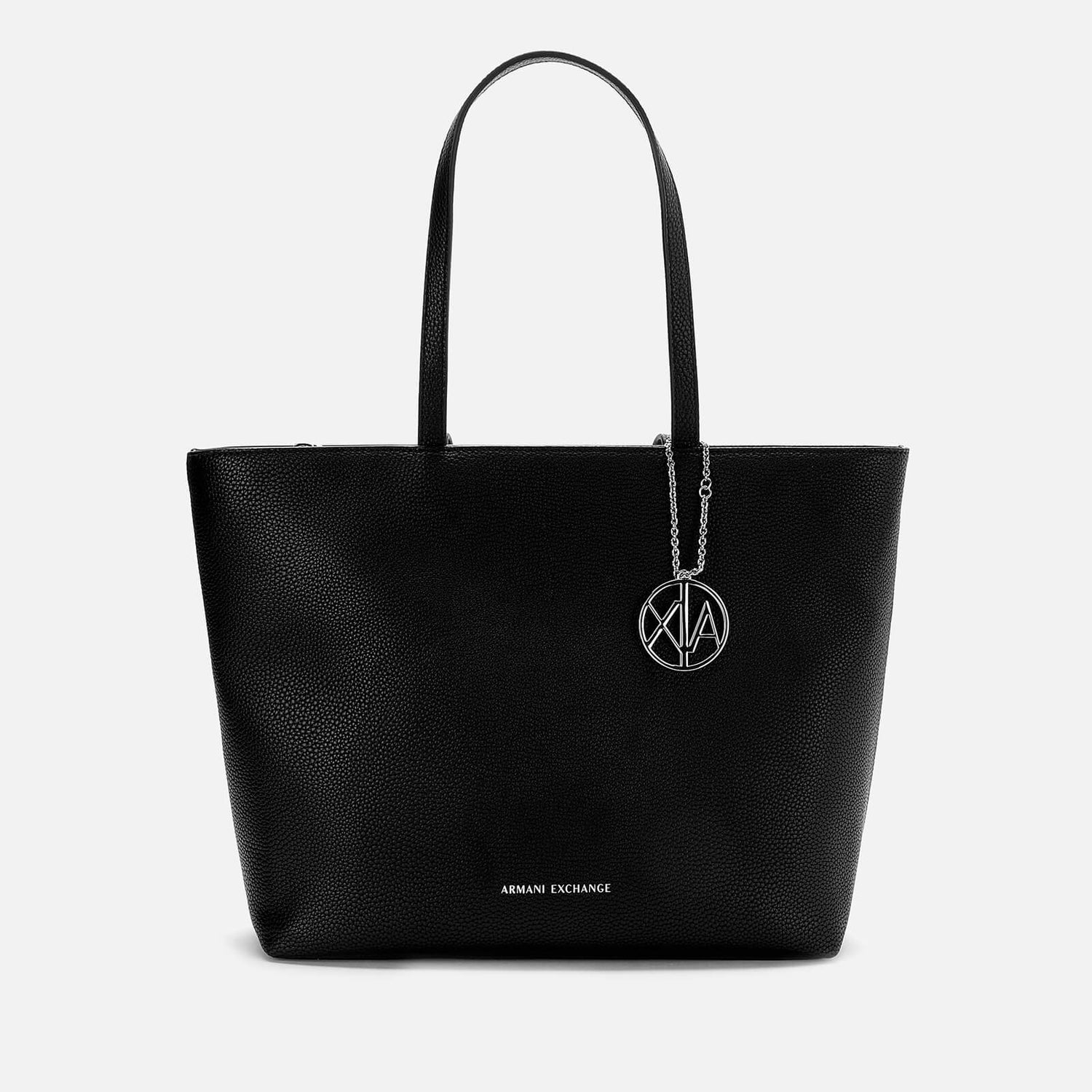 Armani Exchange Women's Angie Zip Top Tote Bag - Black