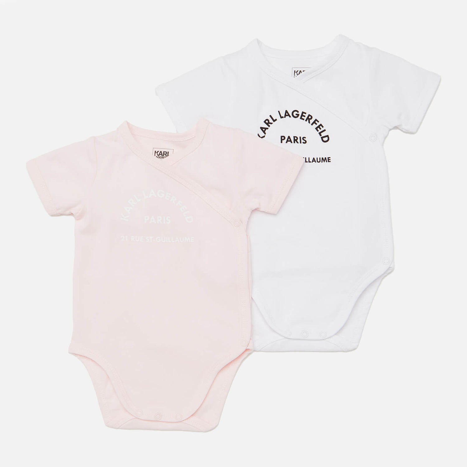 Karl Lagerfeld Babies' Baby Grow - White