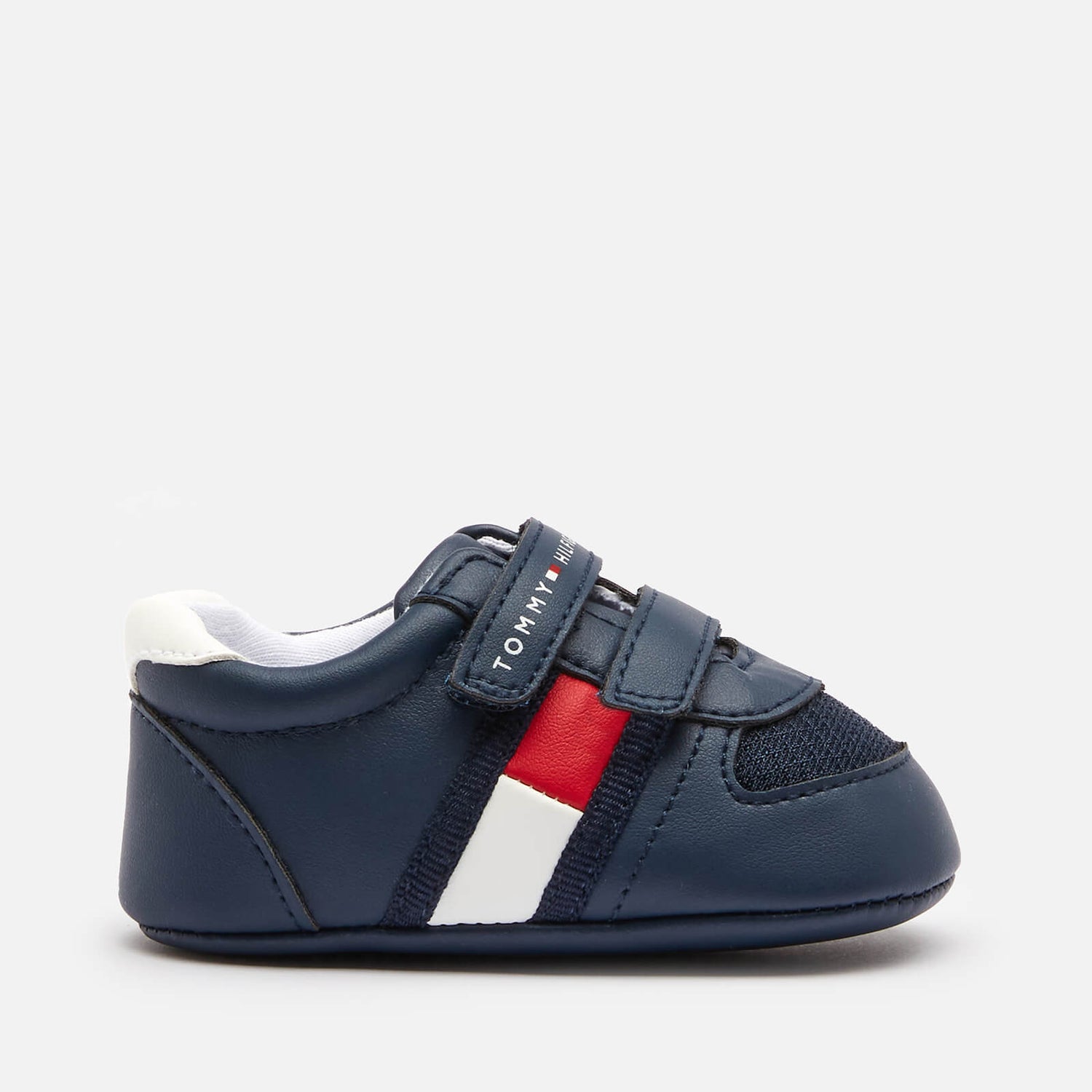 Tommy Hilfiger Babies' Velcro Trainers - Blue/White