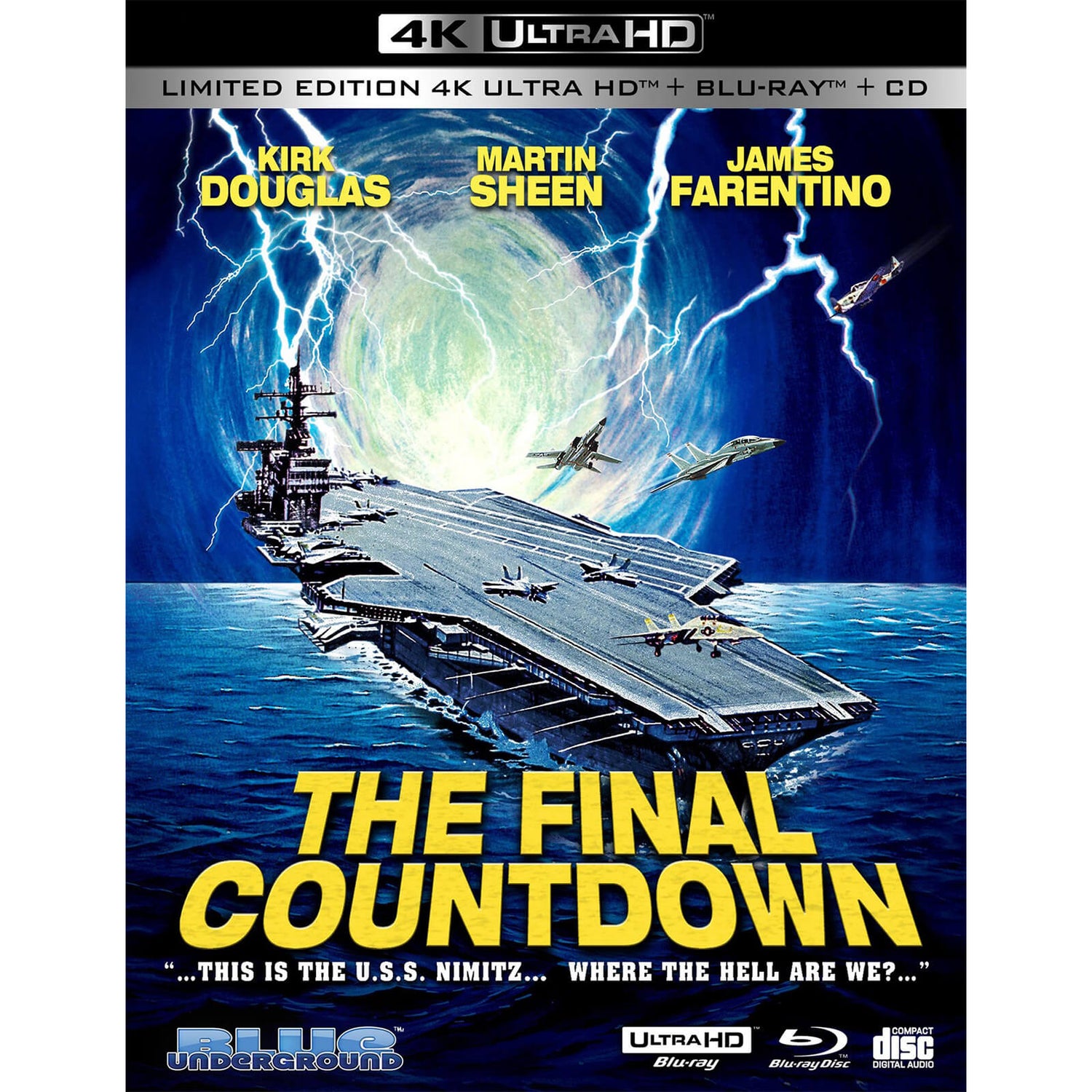 The Final Countdown - 4K Ultra HD (Includes Blu-ray and CD)