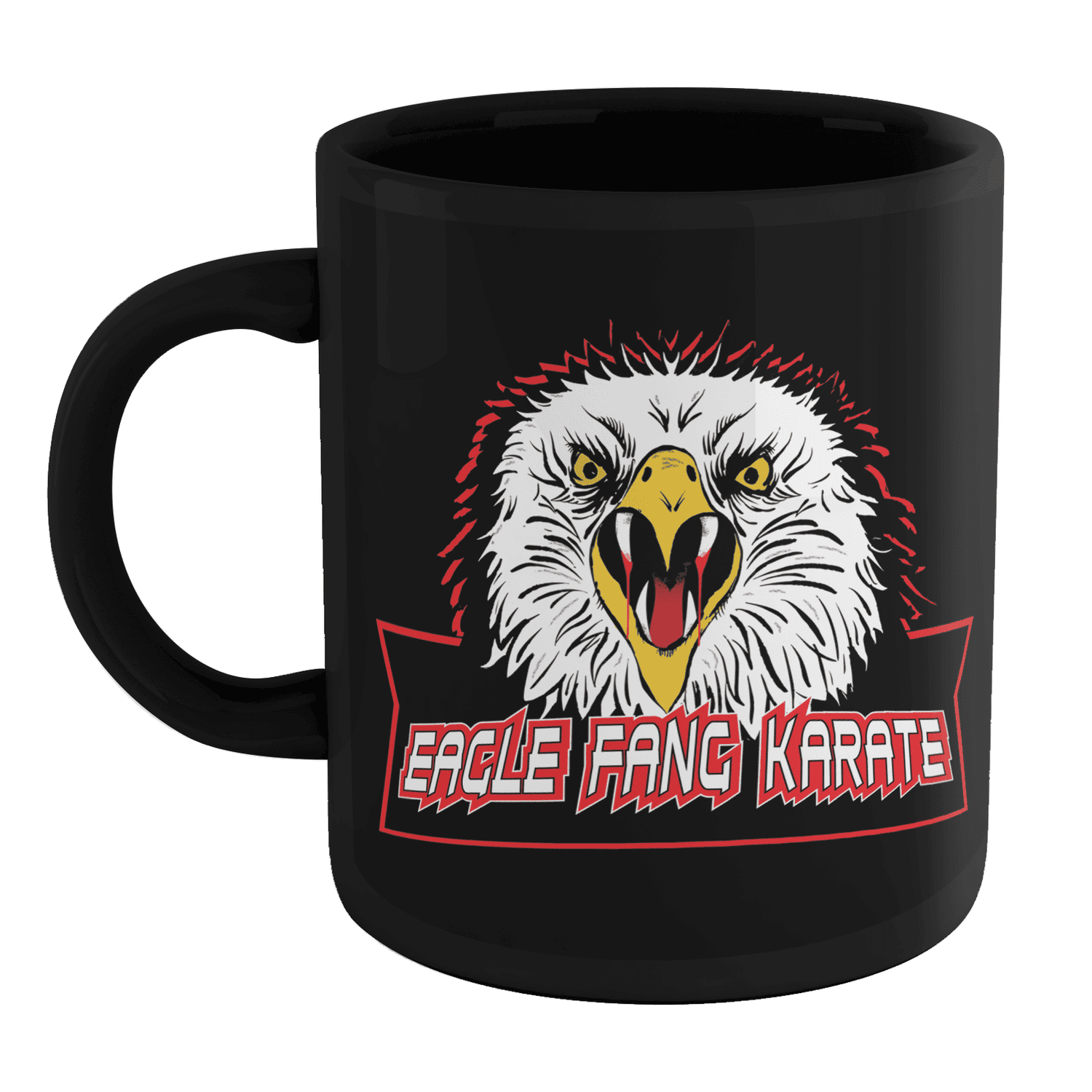 Cobra Kai Eagle Fang Karate Mug - Black