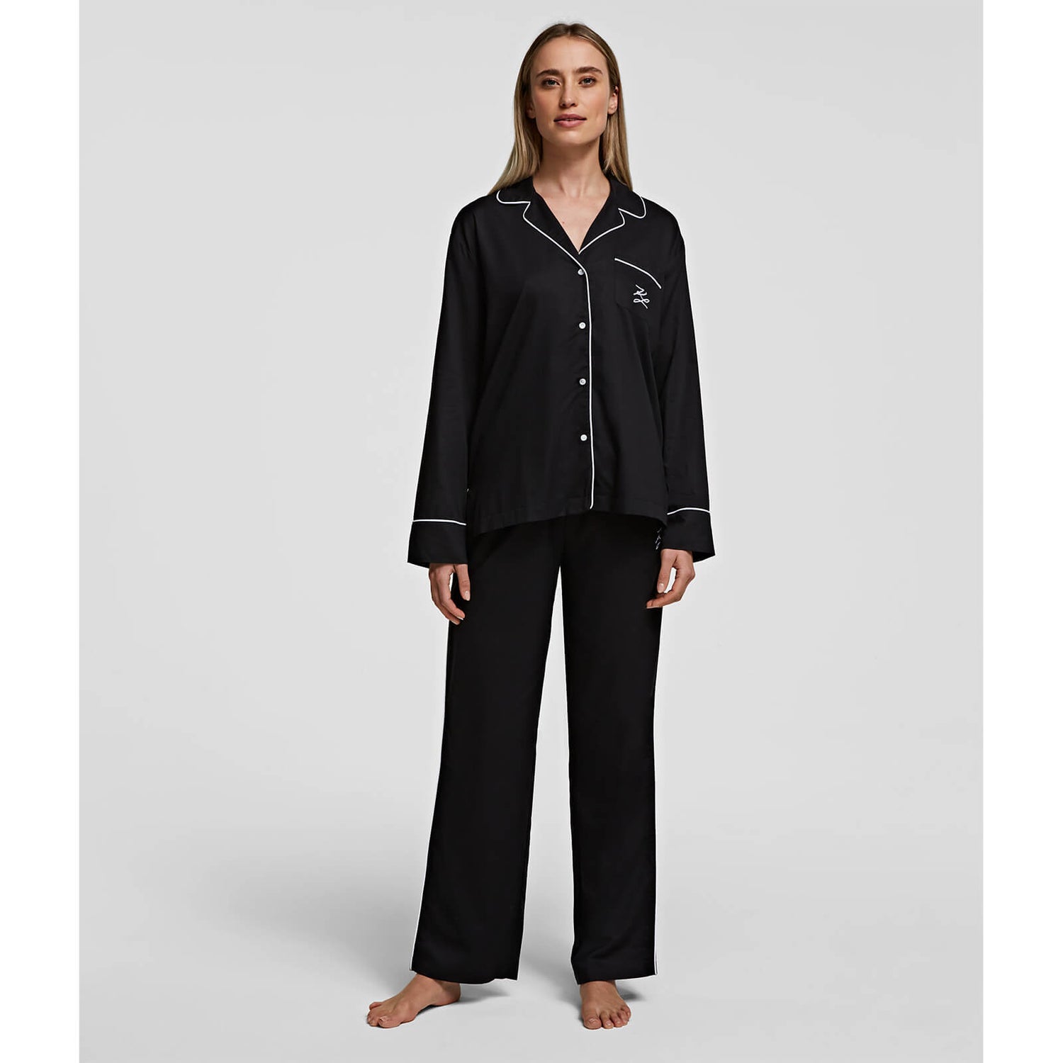 KARL LAGERFELD Women's Pyjama Pants - Black
