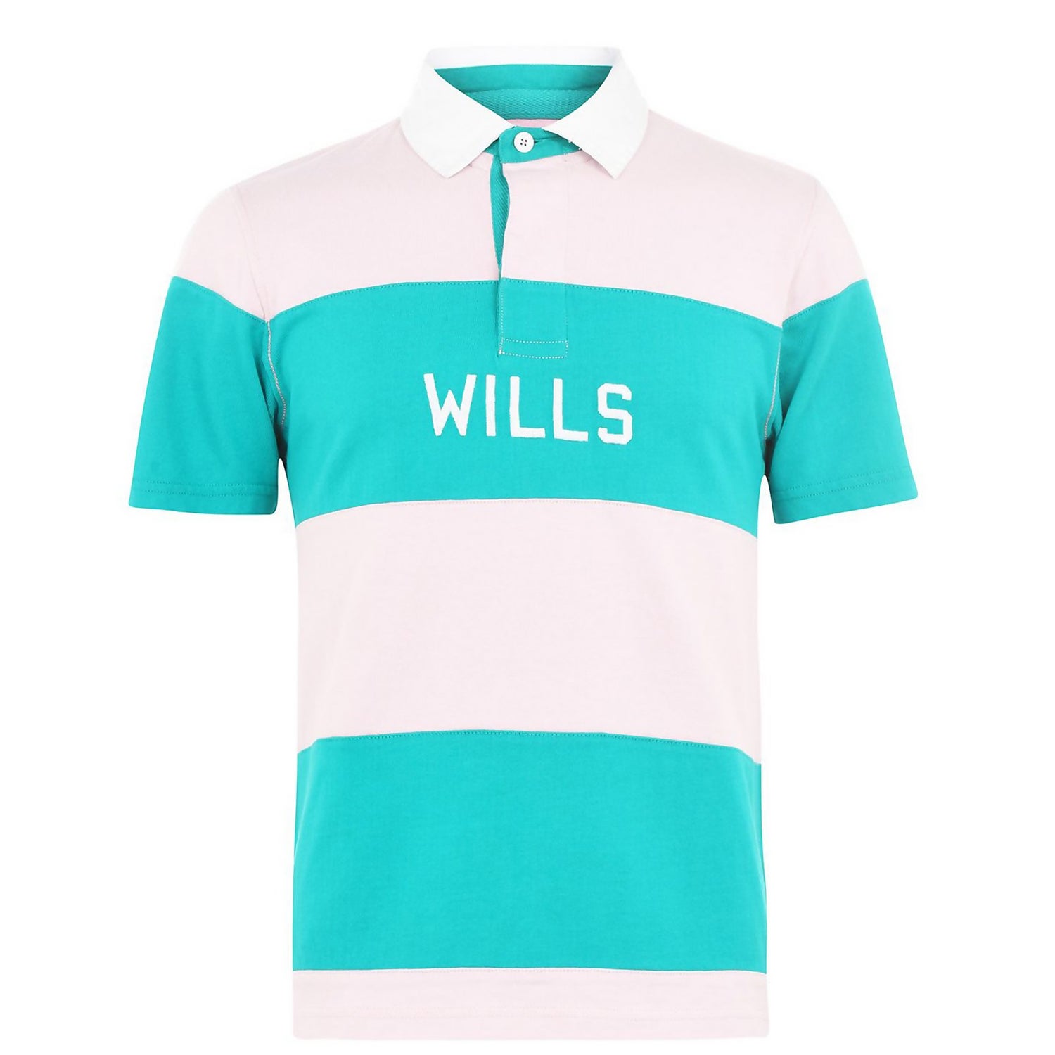 Axbridge Rugby Polo Shirt - Pale Pink