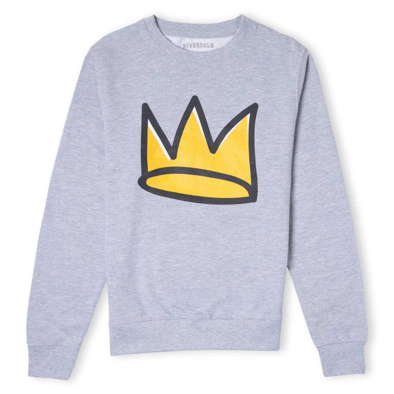 Riverdale Jughead Crown Unisex Sweatshirt - Grey