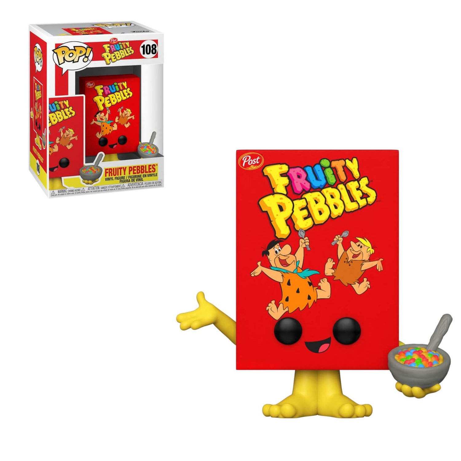 Post fruit Pebbles Cereal Box Funko Pop! Vinyl