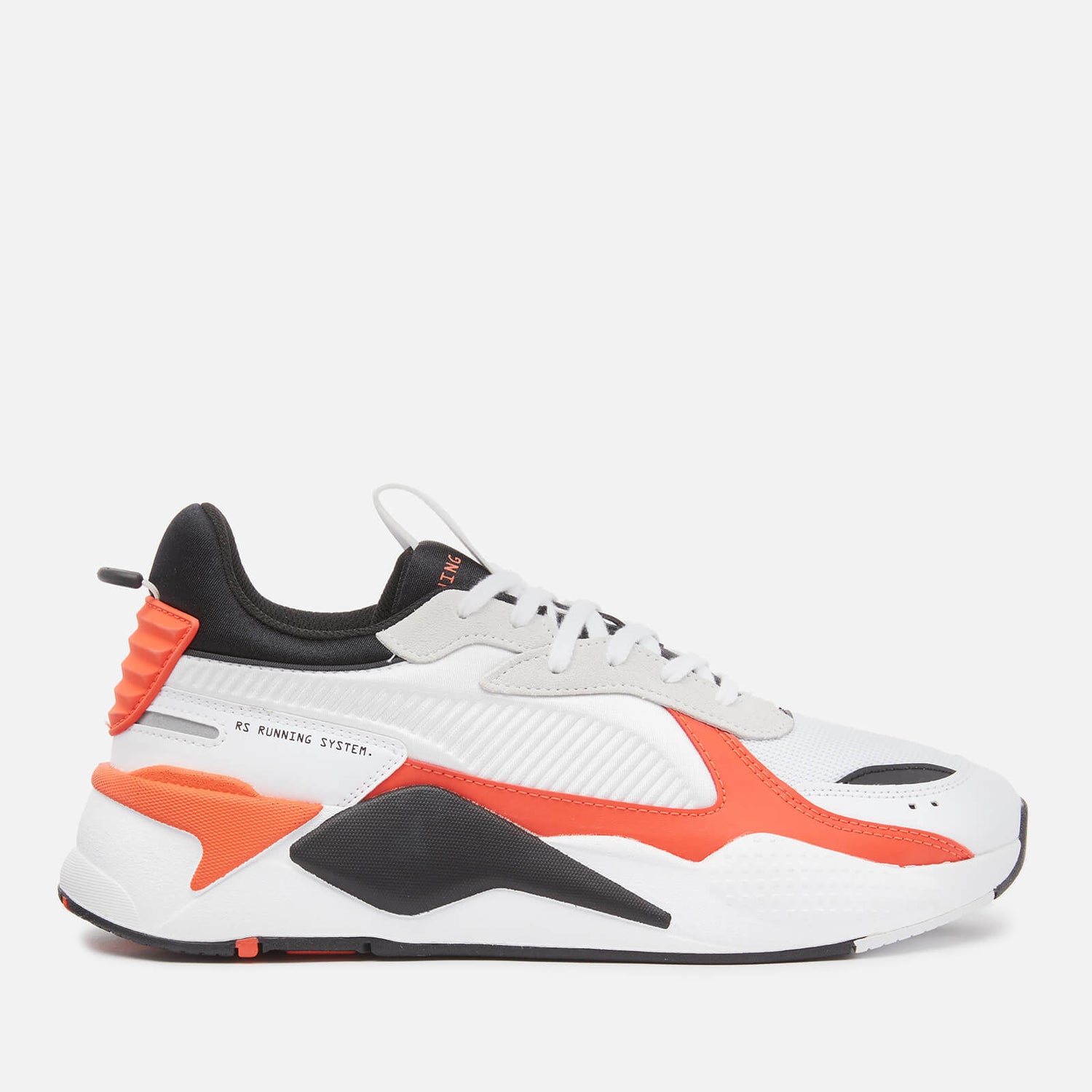 Puma Men's Rs-X Mix Running Style Trainers - Puma White/Tigerlily