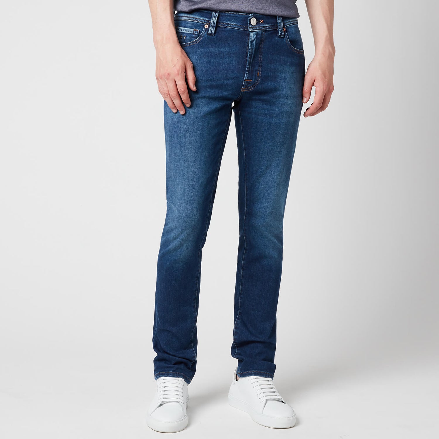 Tramarossa Men's Leonardo Slim Denim Jeans - Denim Blue Heritage
