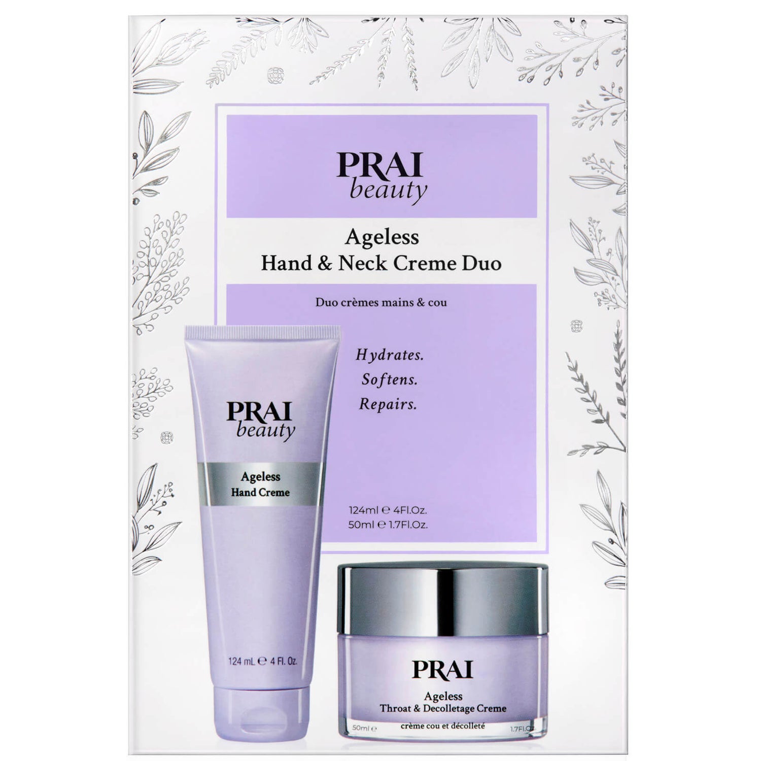 Набор для ухода за кожей рук и шеи PRAI Ageless Hands and Neck Kit