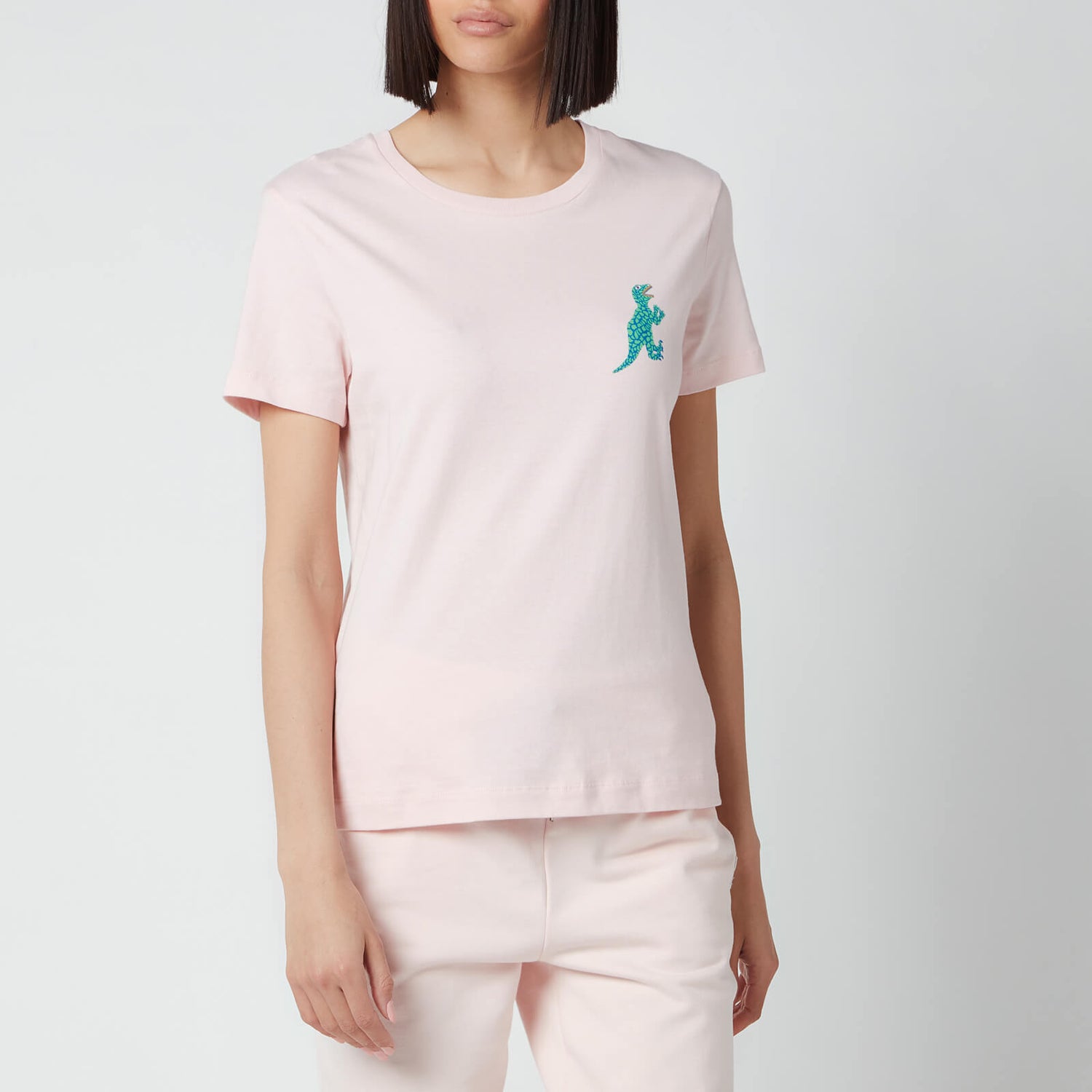 PS Paul Smith Women's Small Dino T-Shirt - Pink